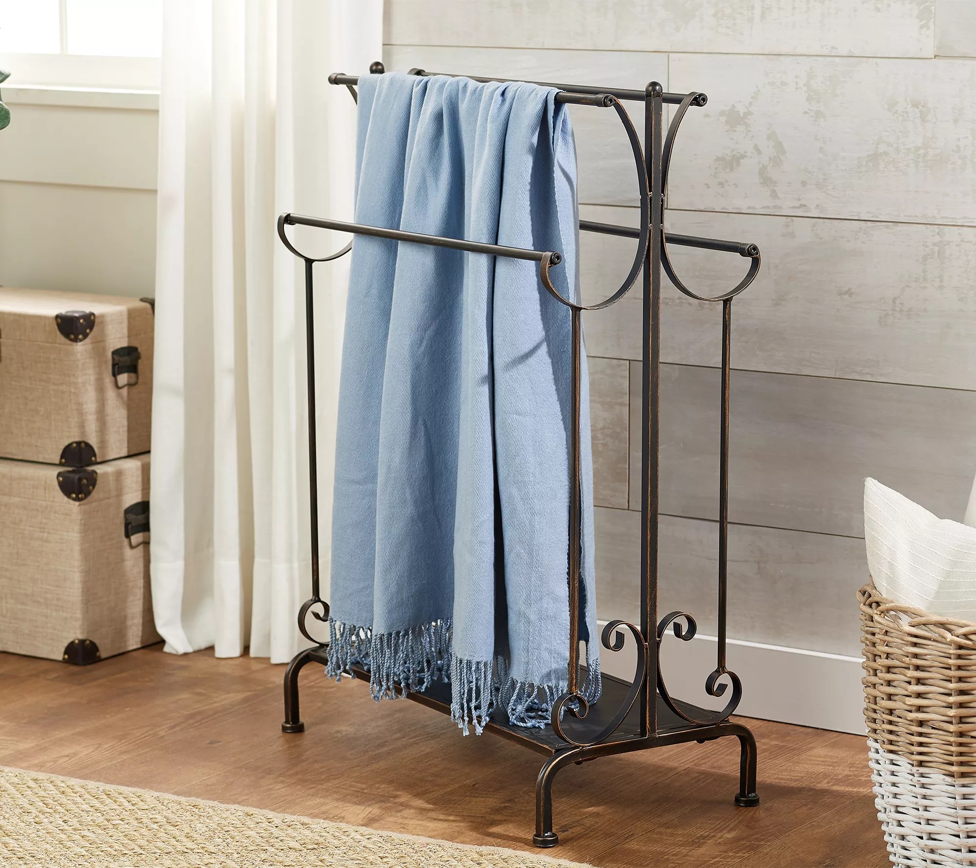 36" Decorative Metal Quilt Stand by Valerie