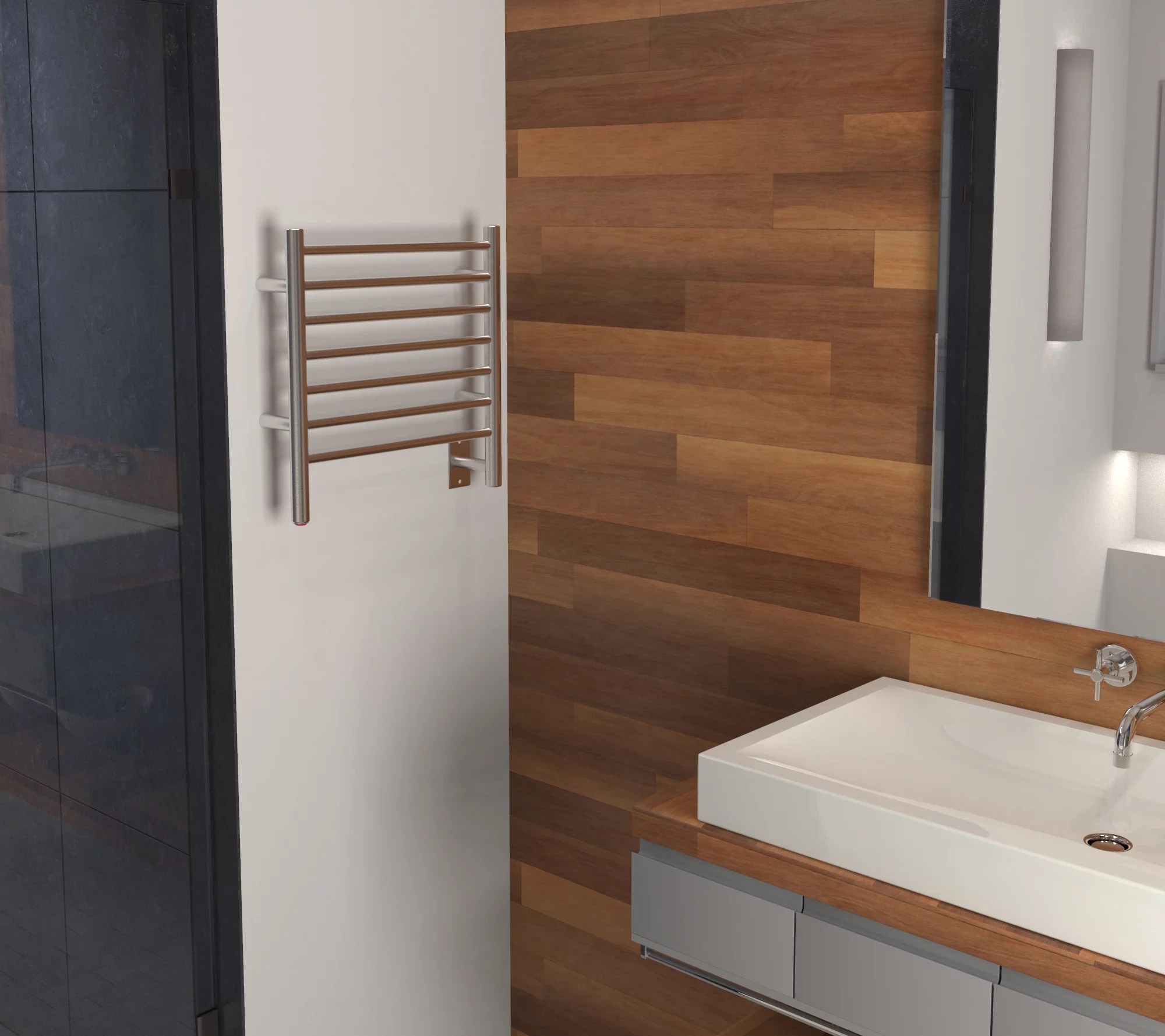 Radiant Small Hardwired Towel Warmer by Amba