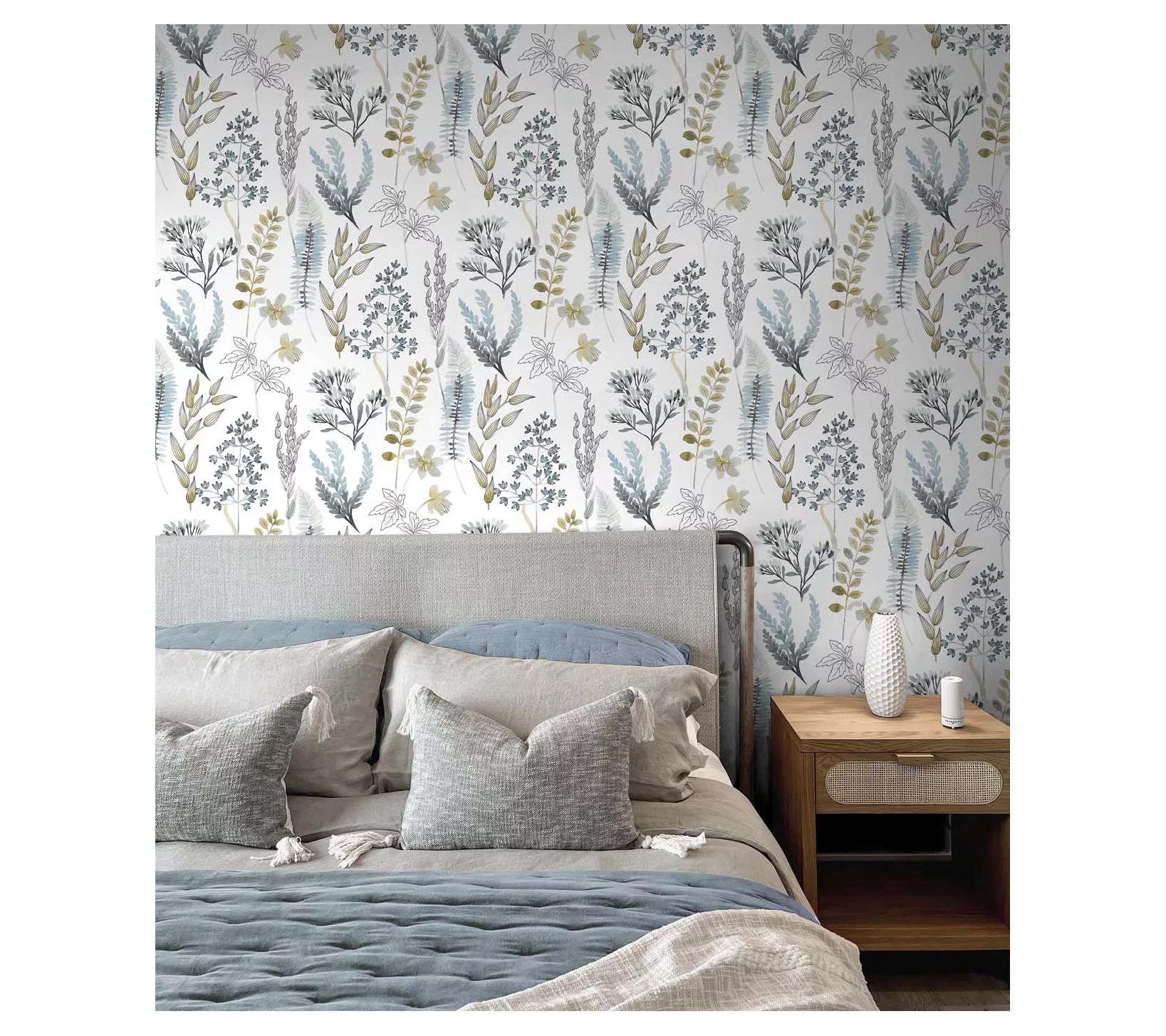 NextWall Wild Garden PeelandStick Wallpaper