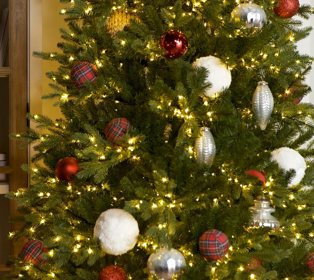 Home Reflections Set of 6 Glass Ornaments