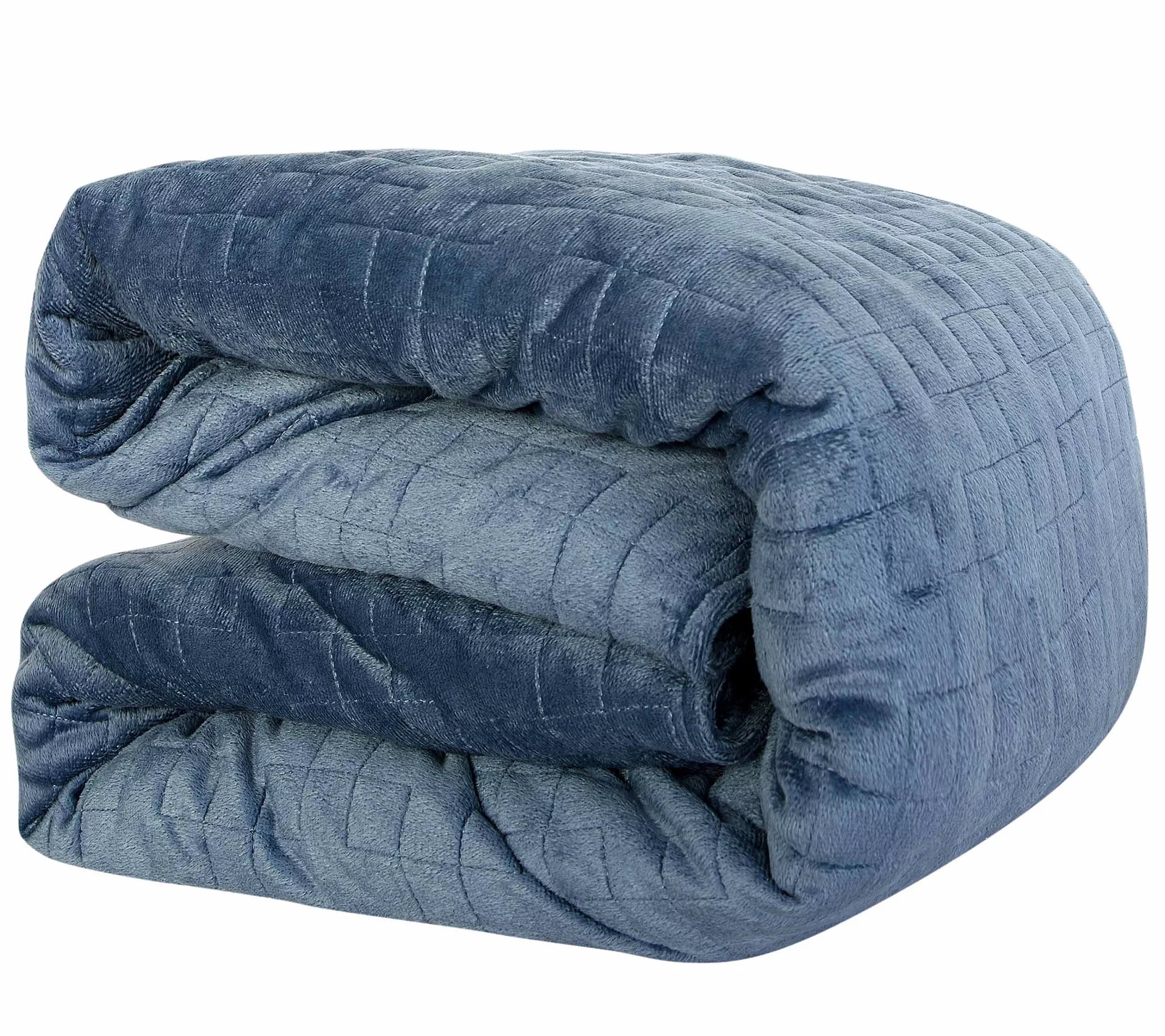 Sutton Home 15lb Microfiber Weighted Blanket w/ Duvet Cover