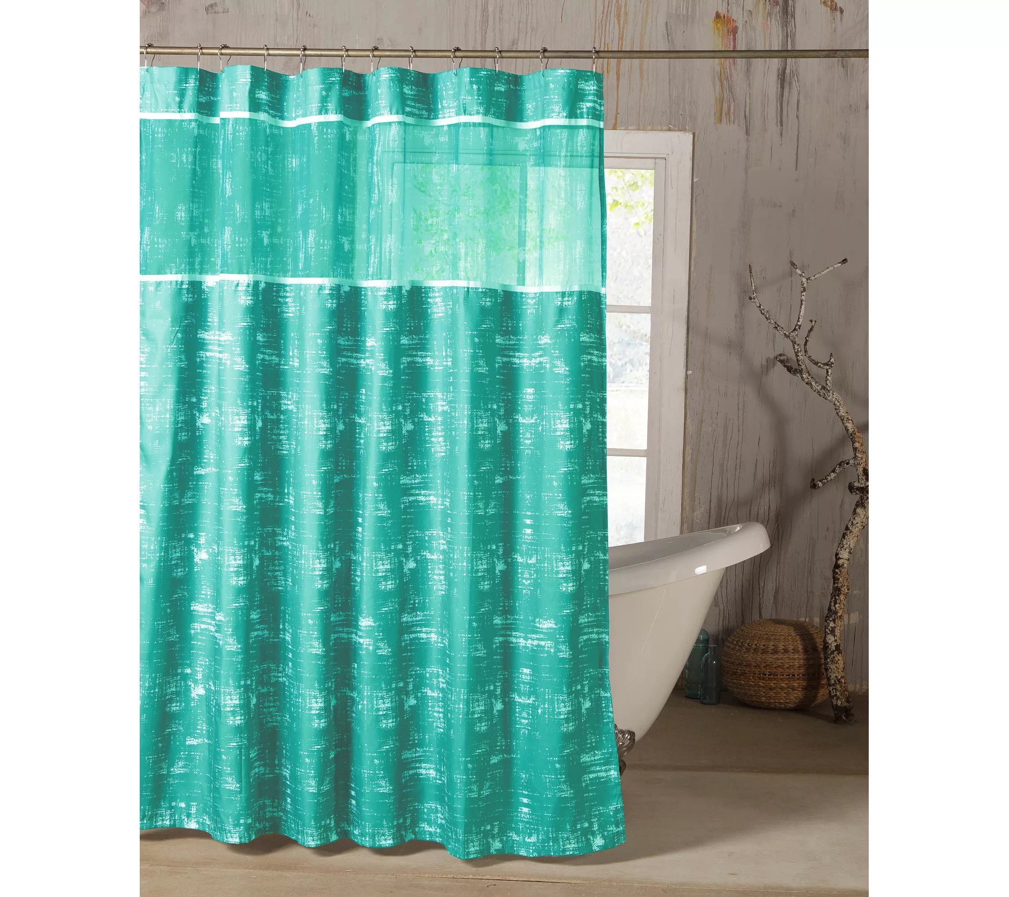 Duck River Textile Ella Floral Shower Curtain