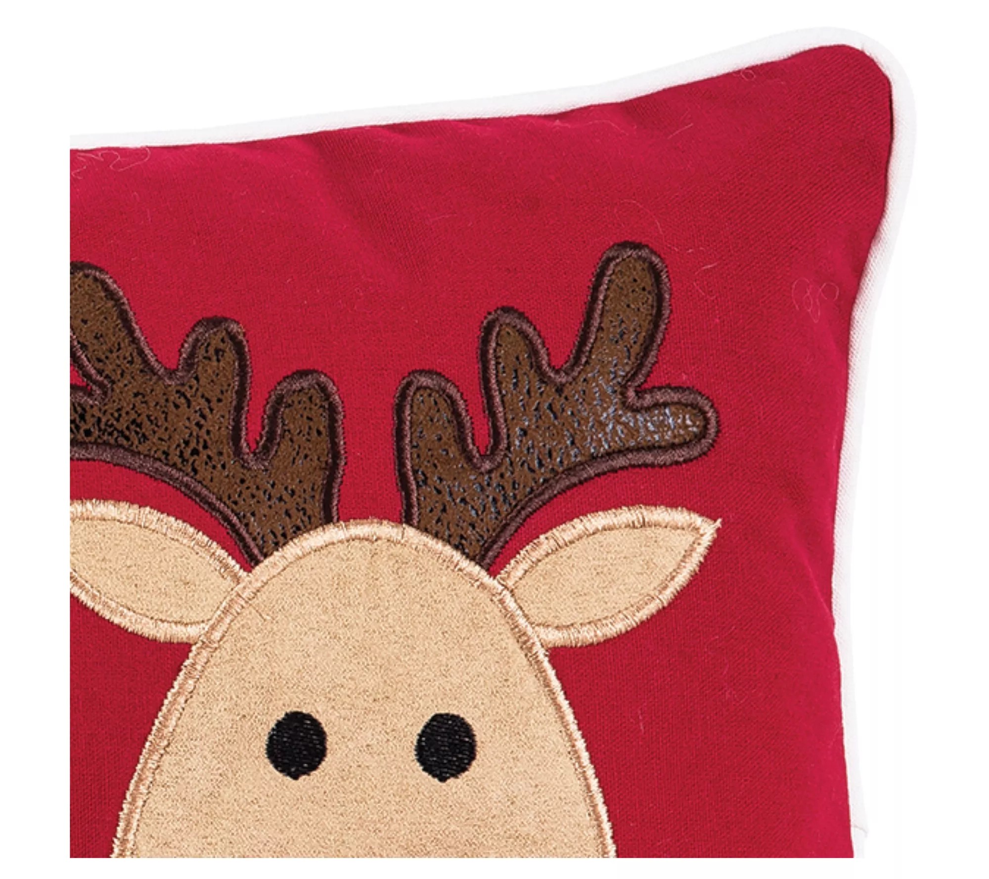 C&F Home 10" x 20" Reindeer Games Christmas Thr ow Pillow
