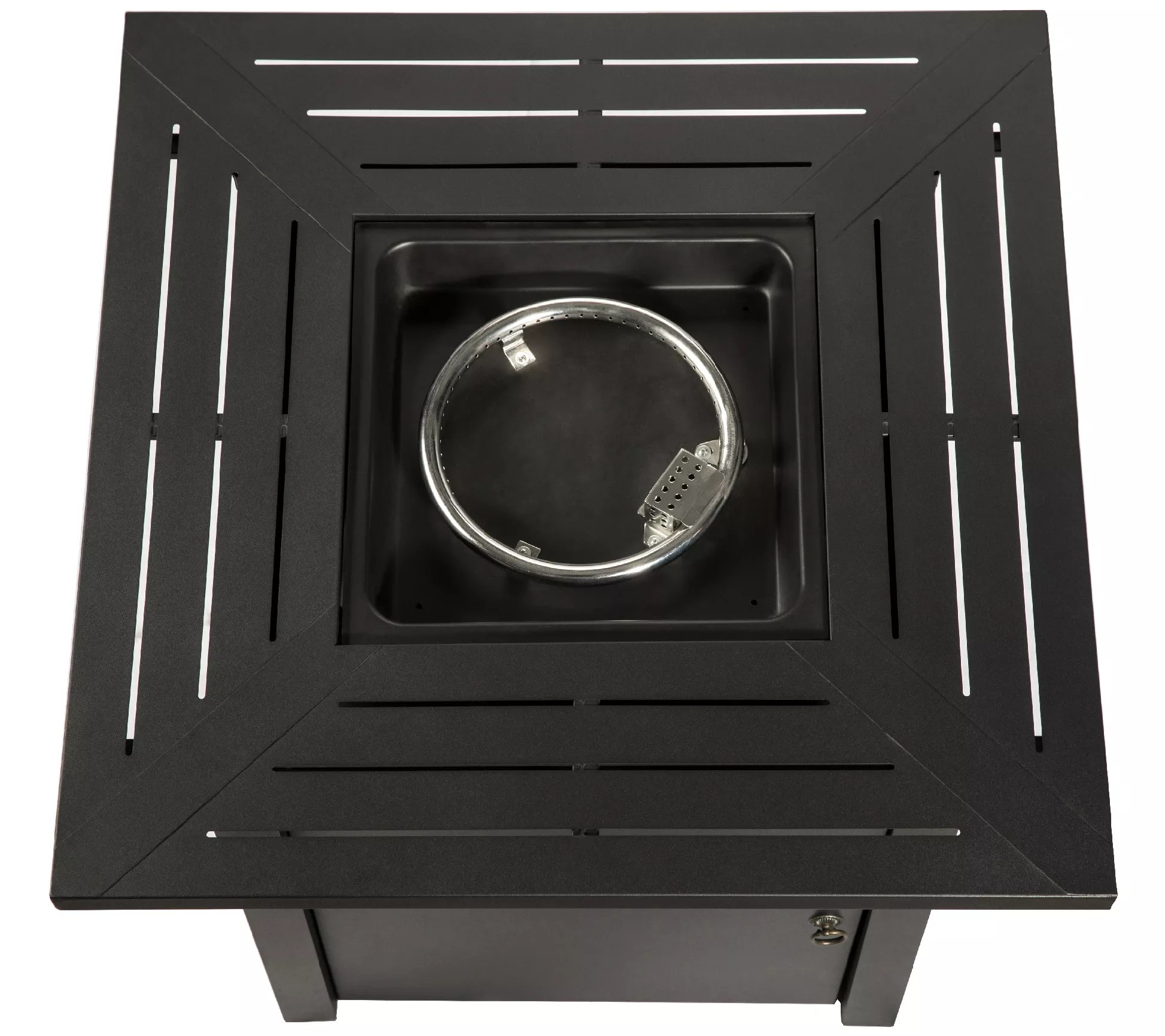 Teamson Home 30" Square Gas Fire Pit