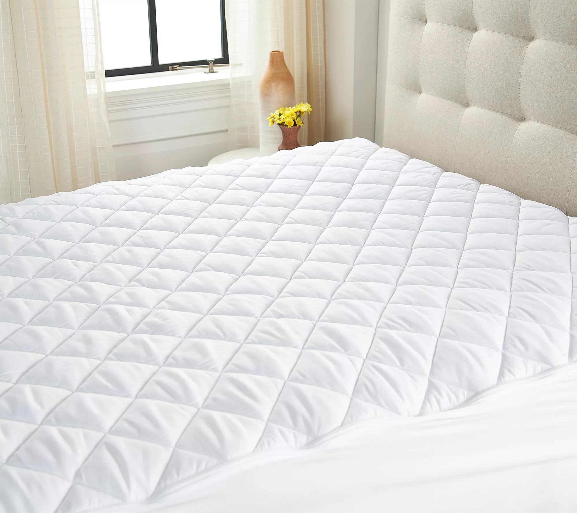 Home Reflections Zip'n'Wash Mattress Pad King