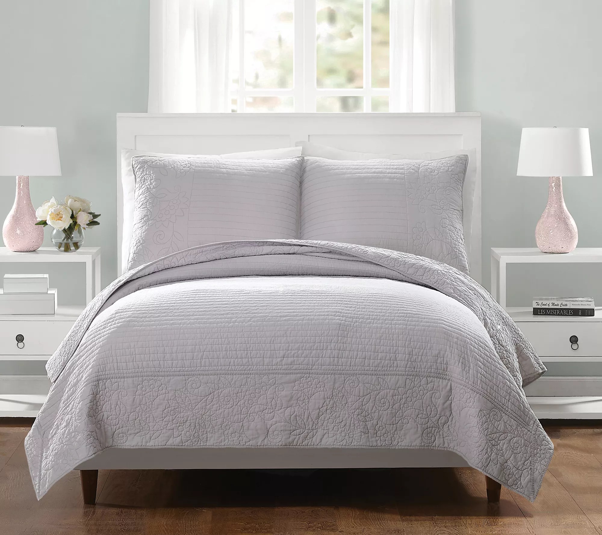 Vera Bradley Laos Lily Twin/Twin Extra Long Coverlet