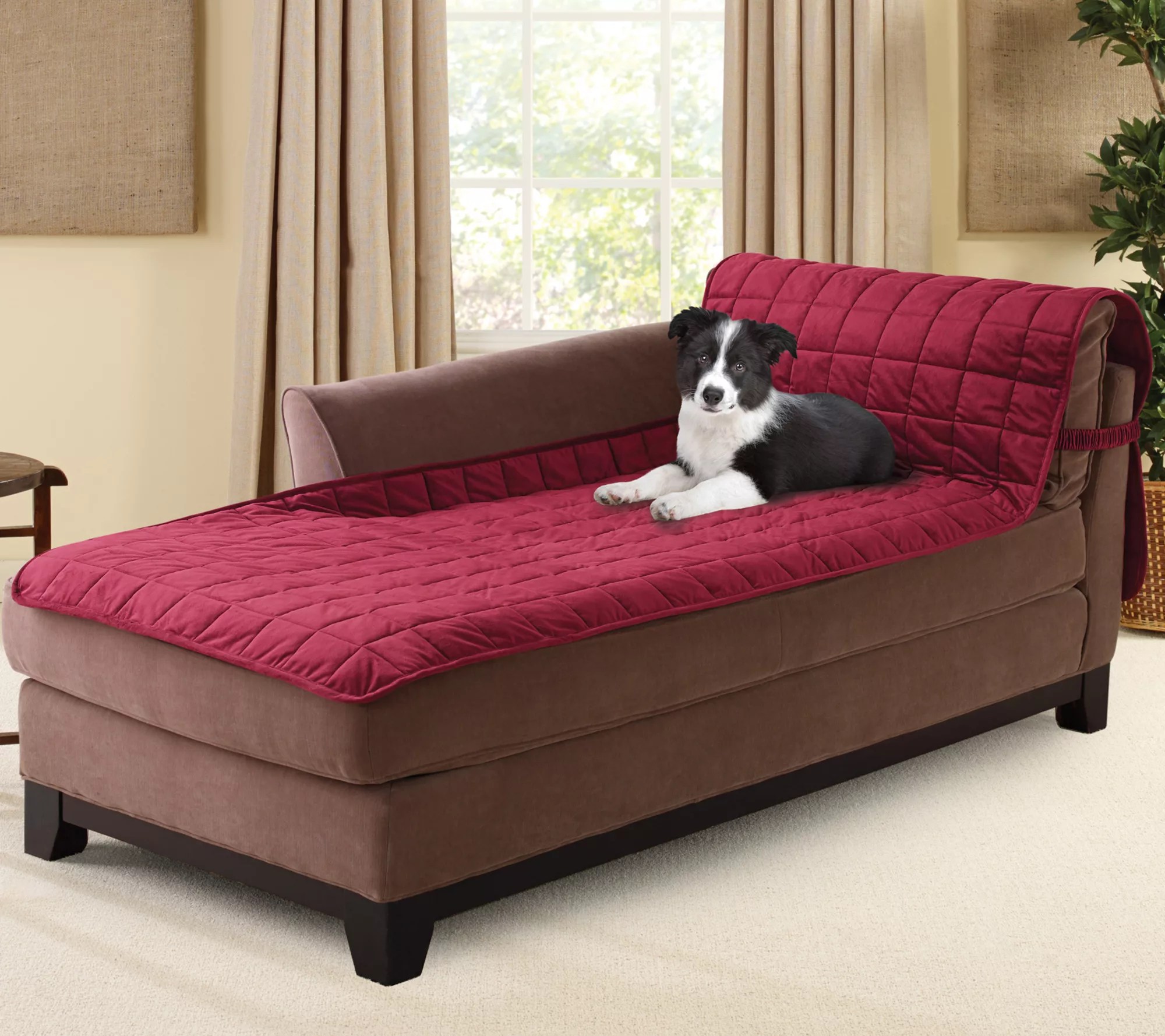 SureFit Deluxe Pet Chaise Furniture Cover