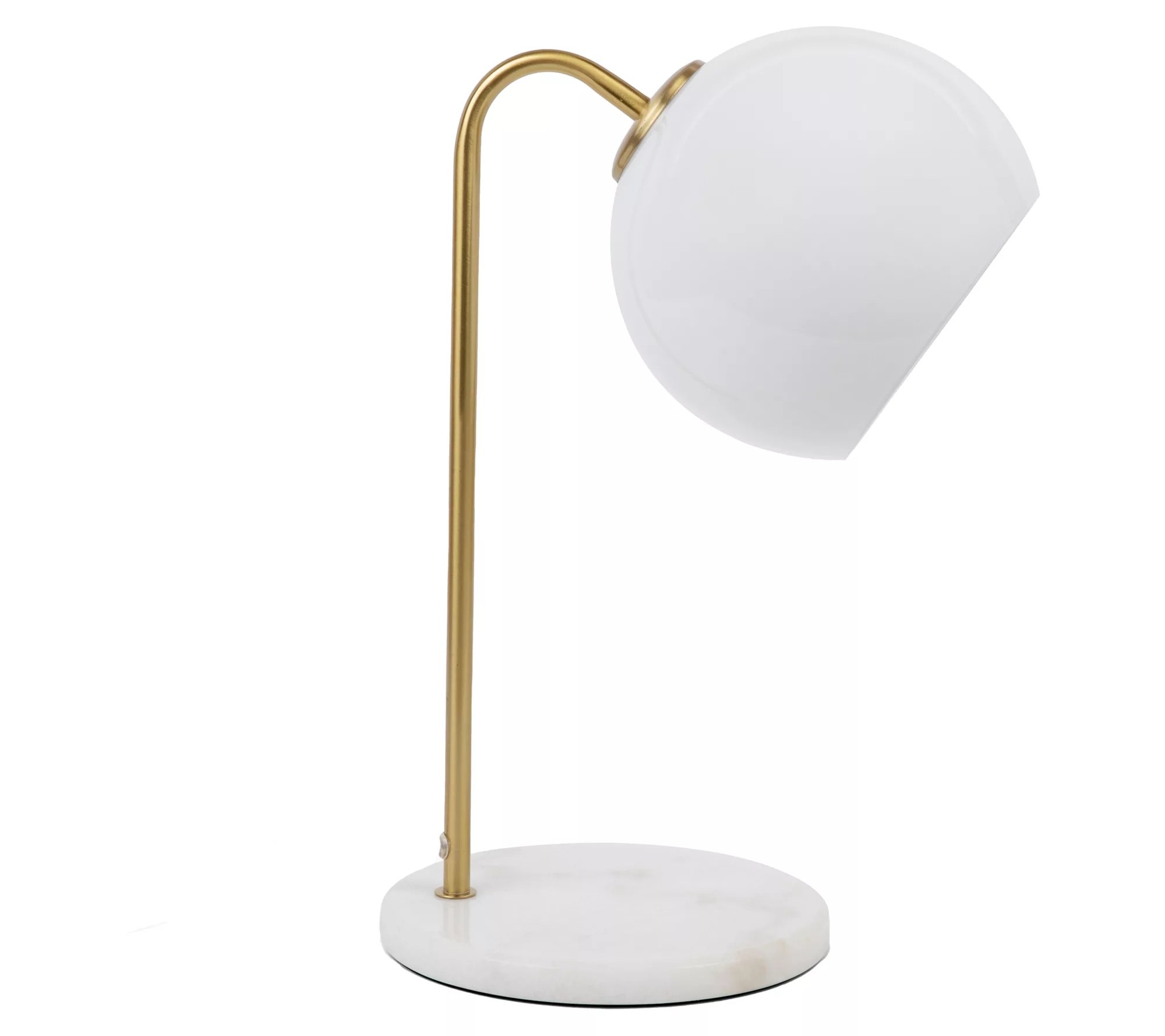 Brightech Krystal 15.5" LED Arc Table Desk Lamp