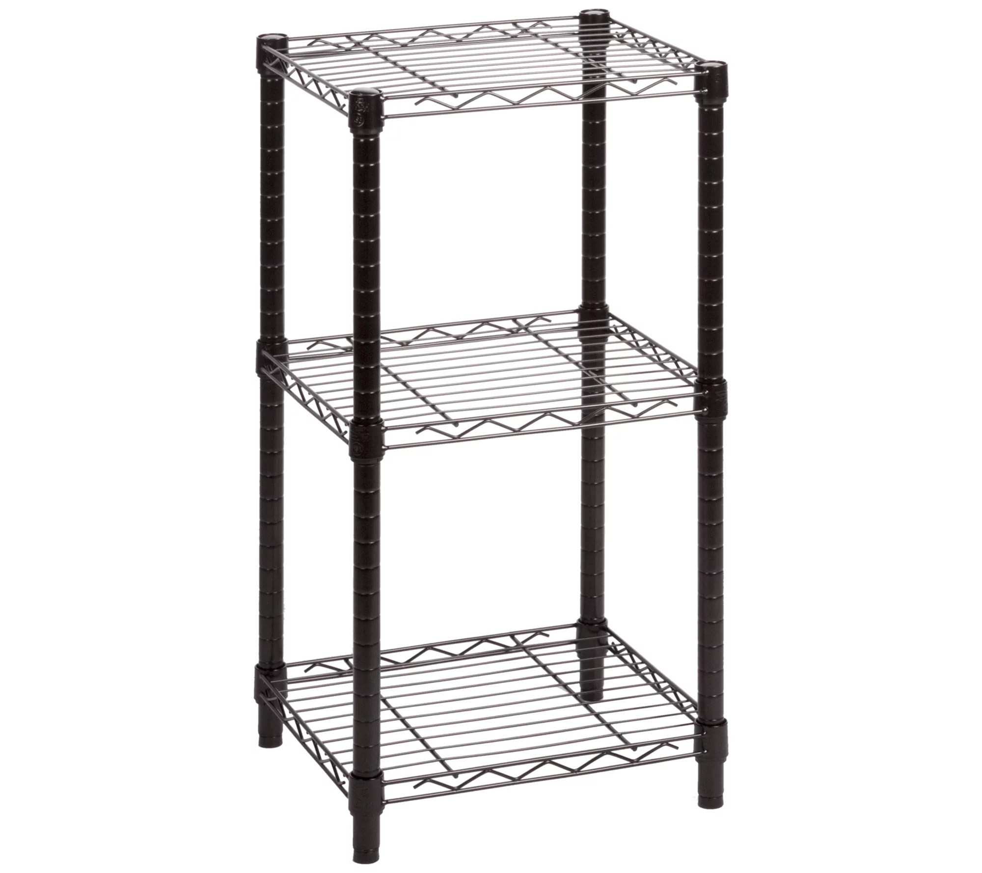 HoneyCanDo 3 Tier Adjustable Storage Shelving Unit