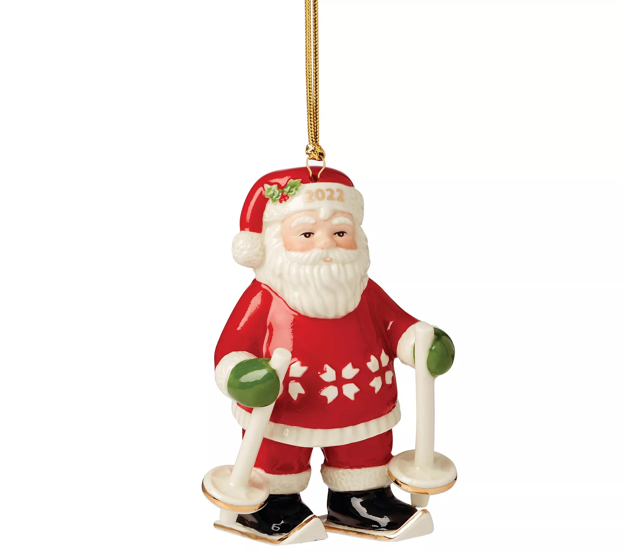 Lenox 2022 Annual Santa Ornament