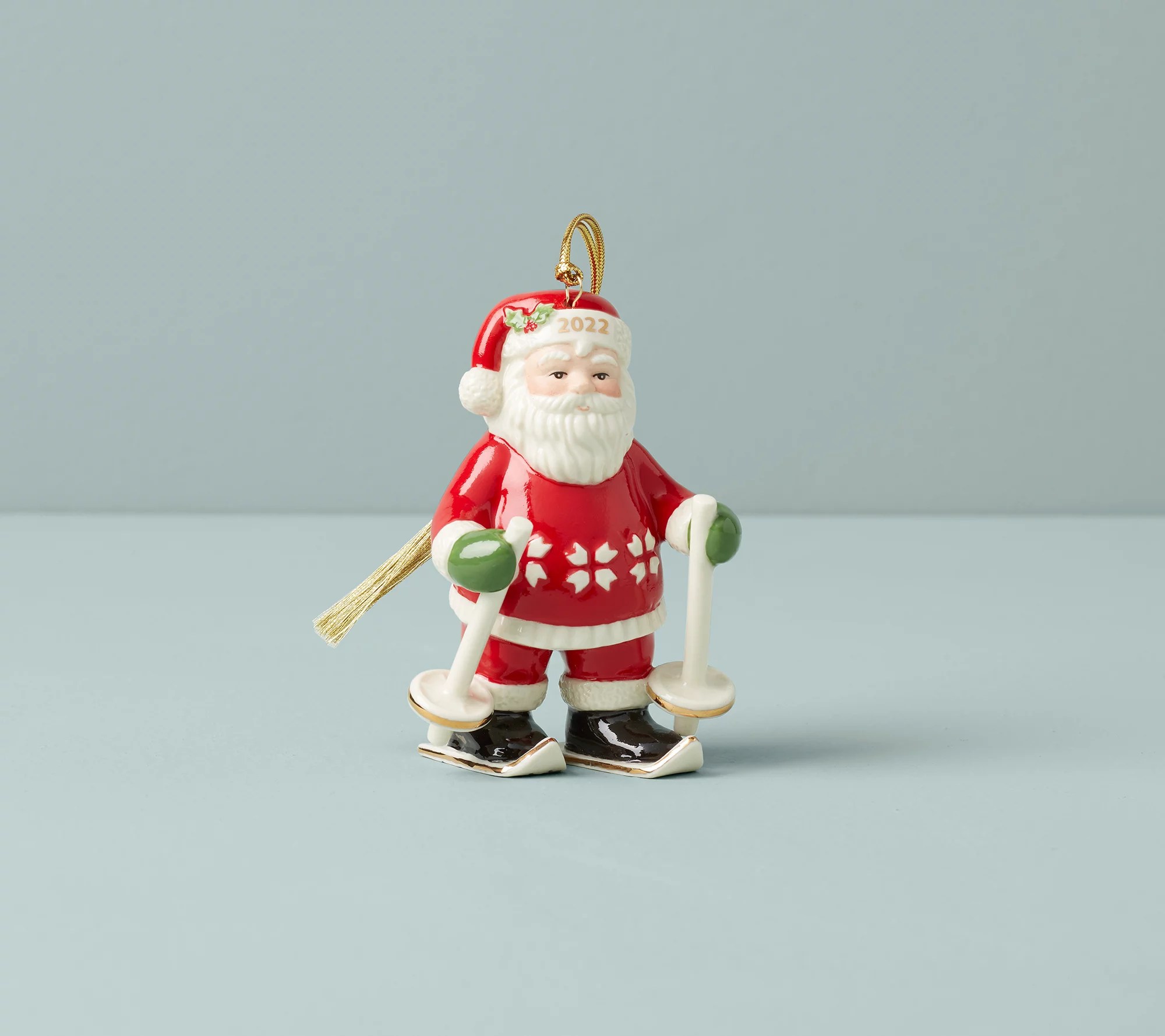 Lenox 2022 Annual Santa Ornament