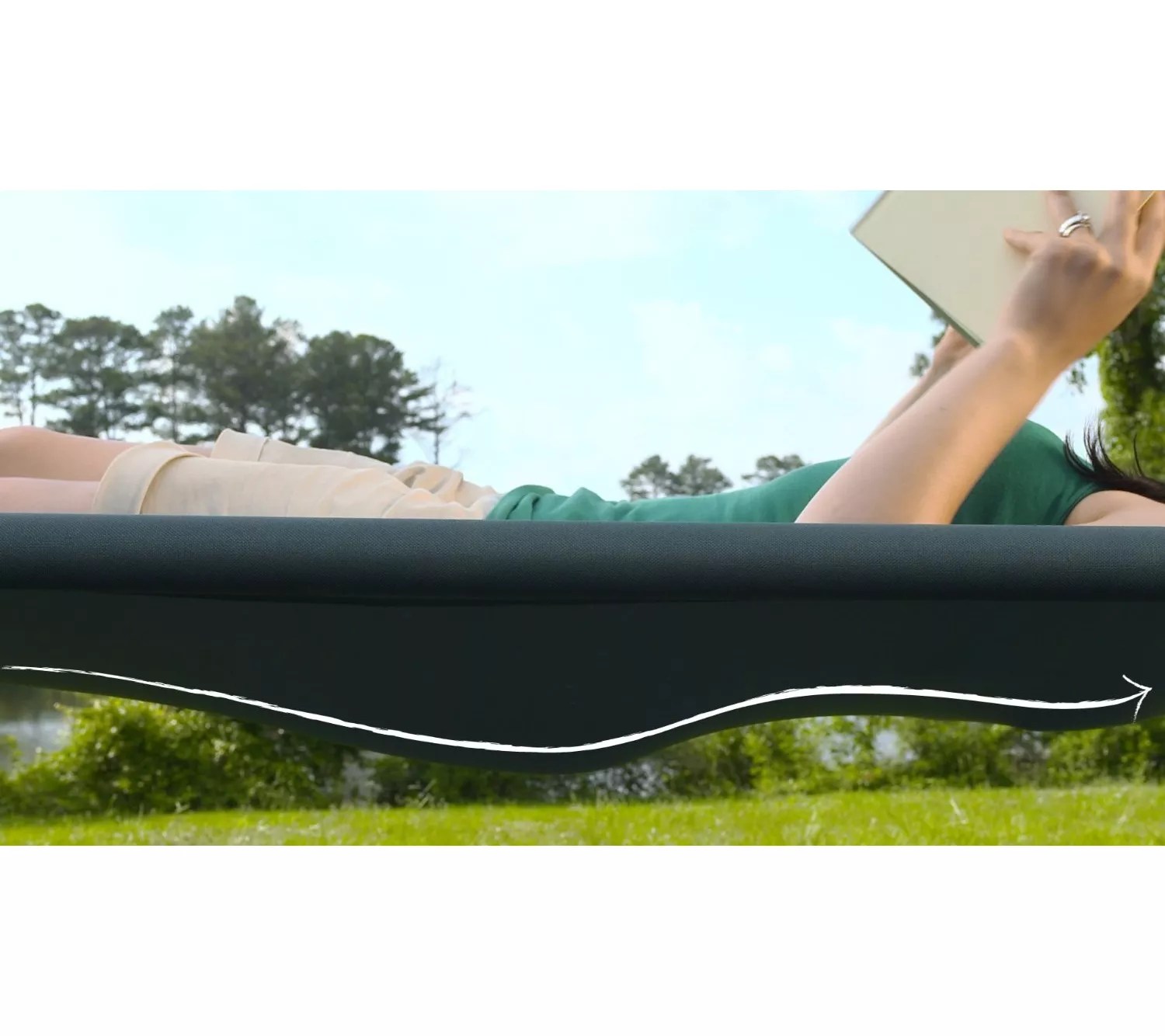 DiscOBed XL CamOBunk with 2 Side Organizers