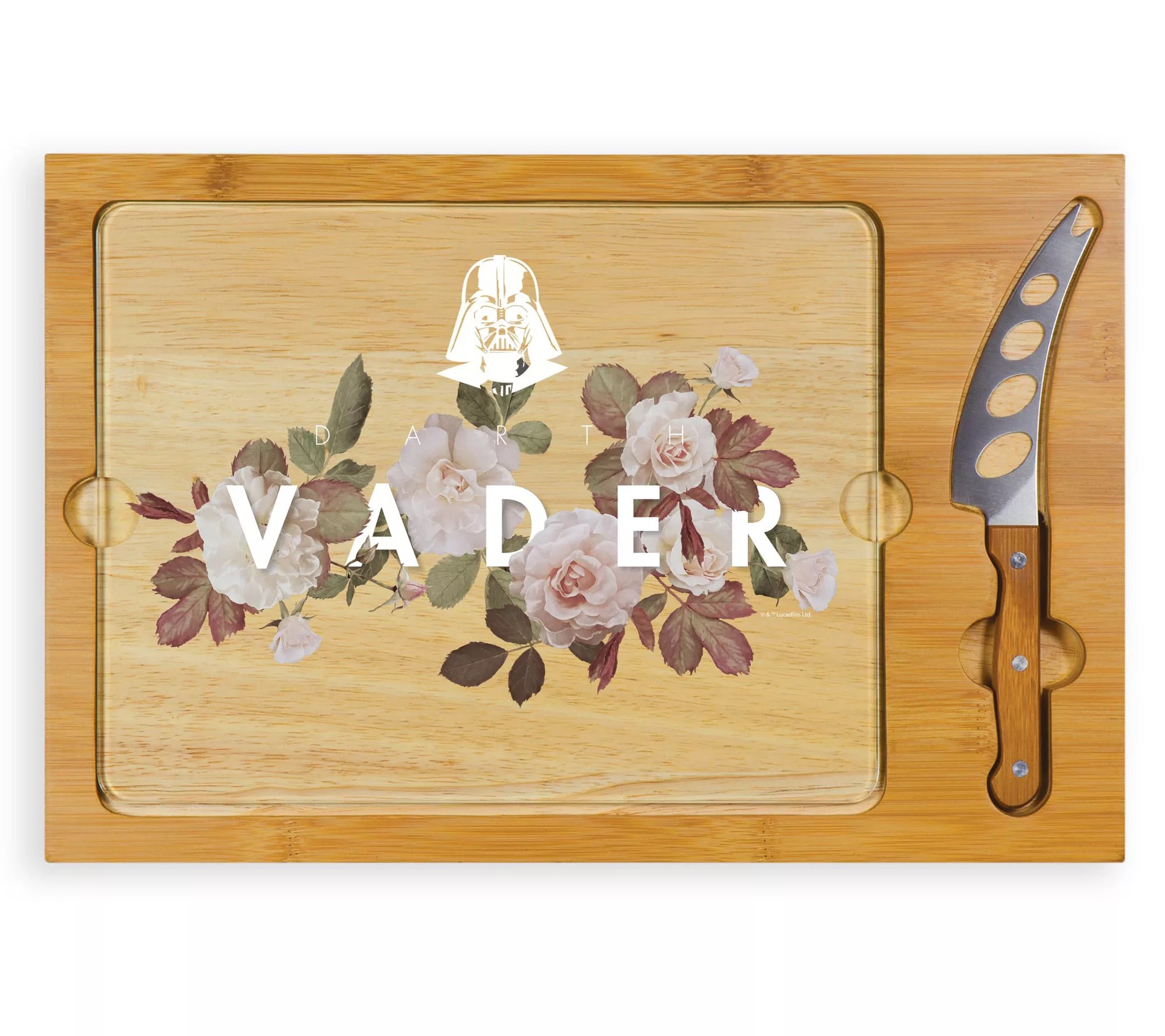 Picnic Time Star Wars Darth Vader Glass Top Cutting Board