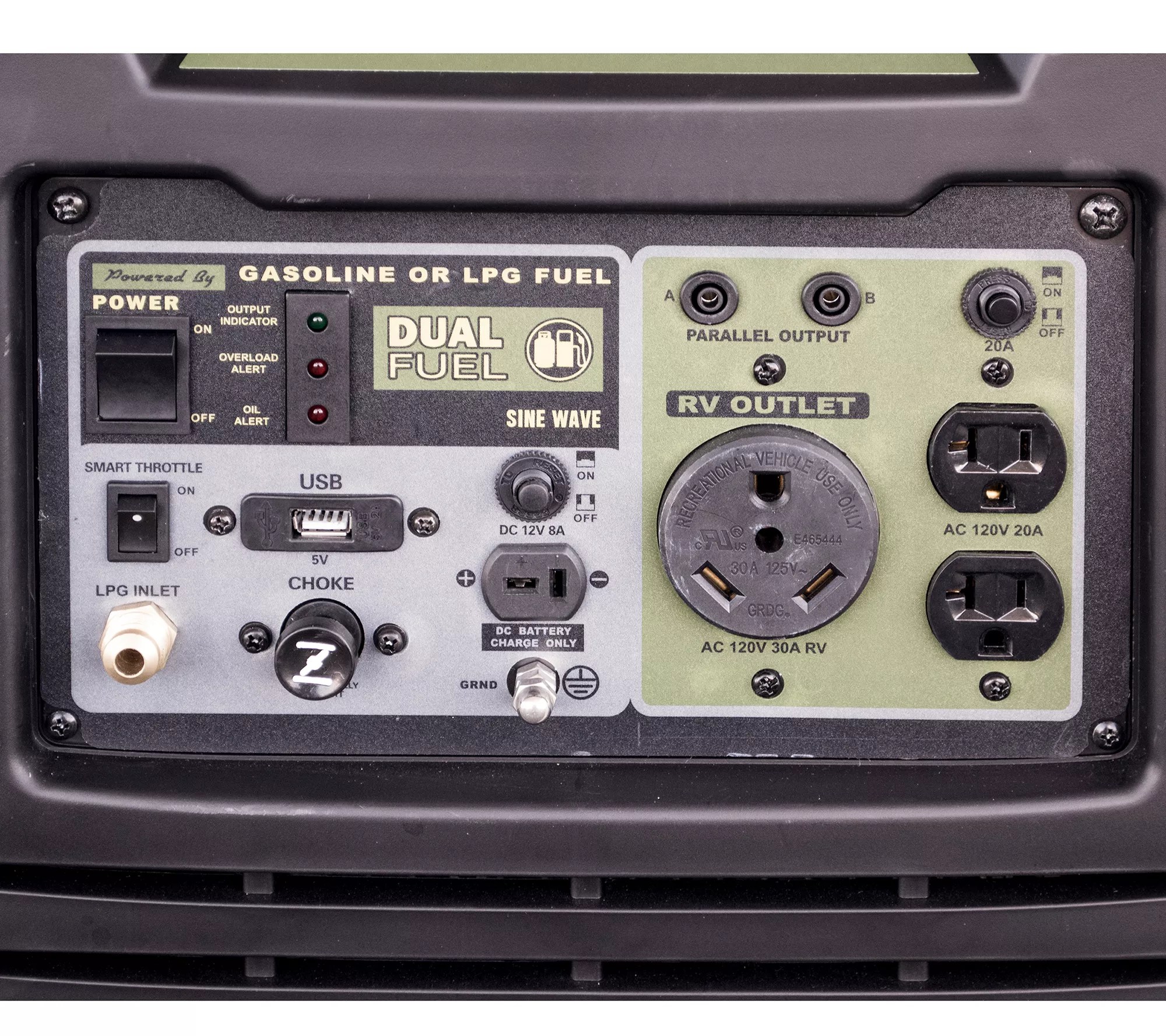 3,500W Dual Fuel Inverter Generator - QVC.com