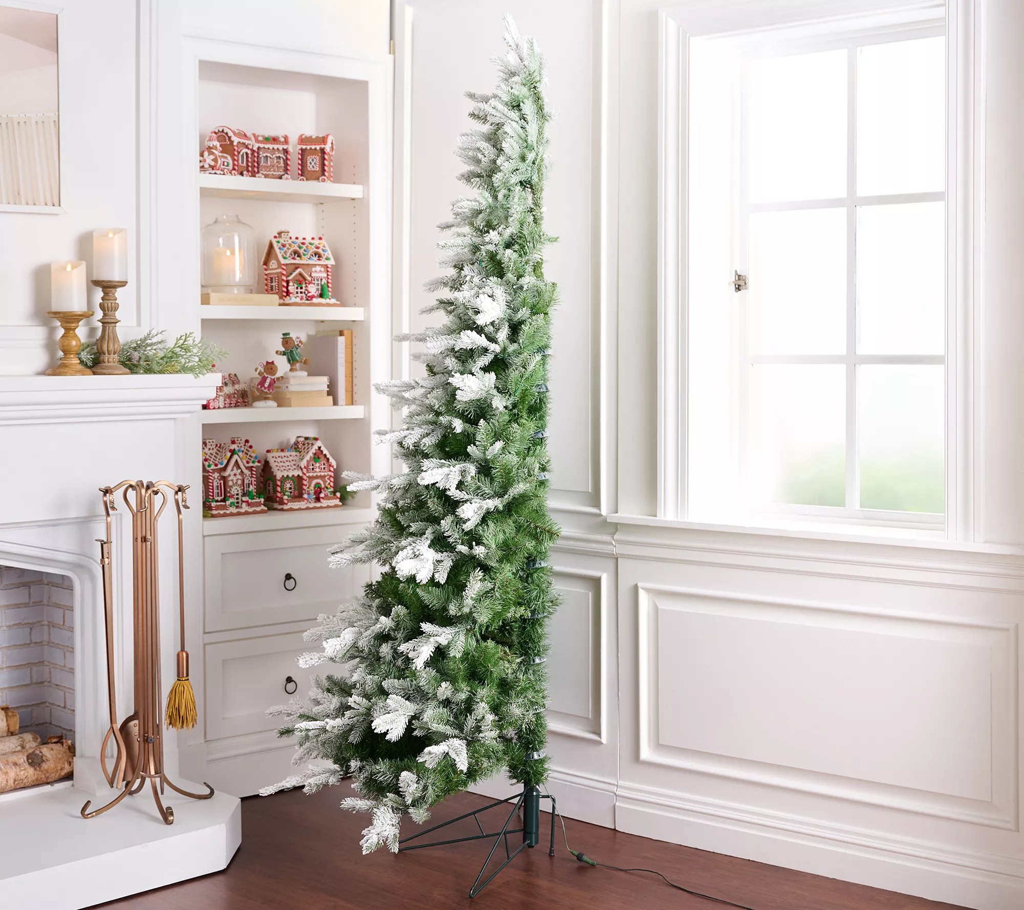 7' Half SnowTipped Aspen Tree by Valerie