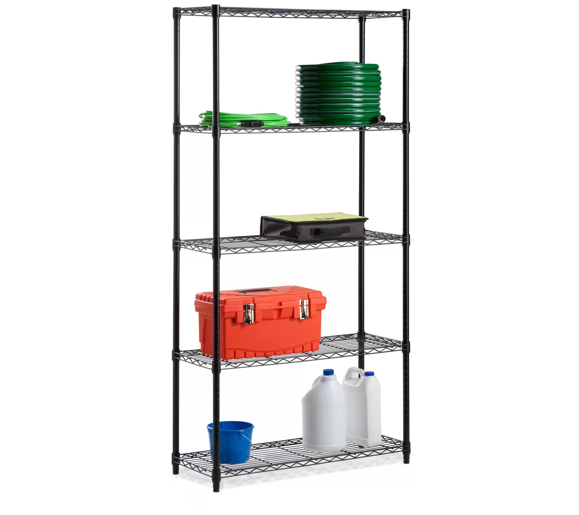 HoneyCanDo 5Tier Storage Shelf Unit, 18 x 36x 72