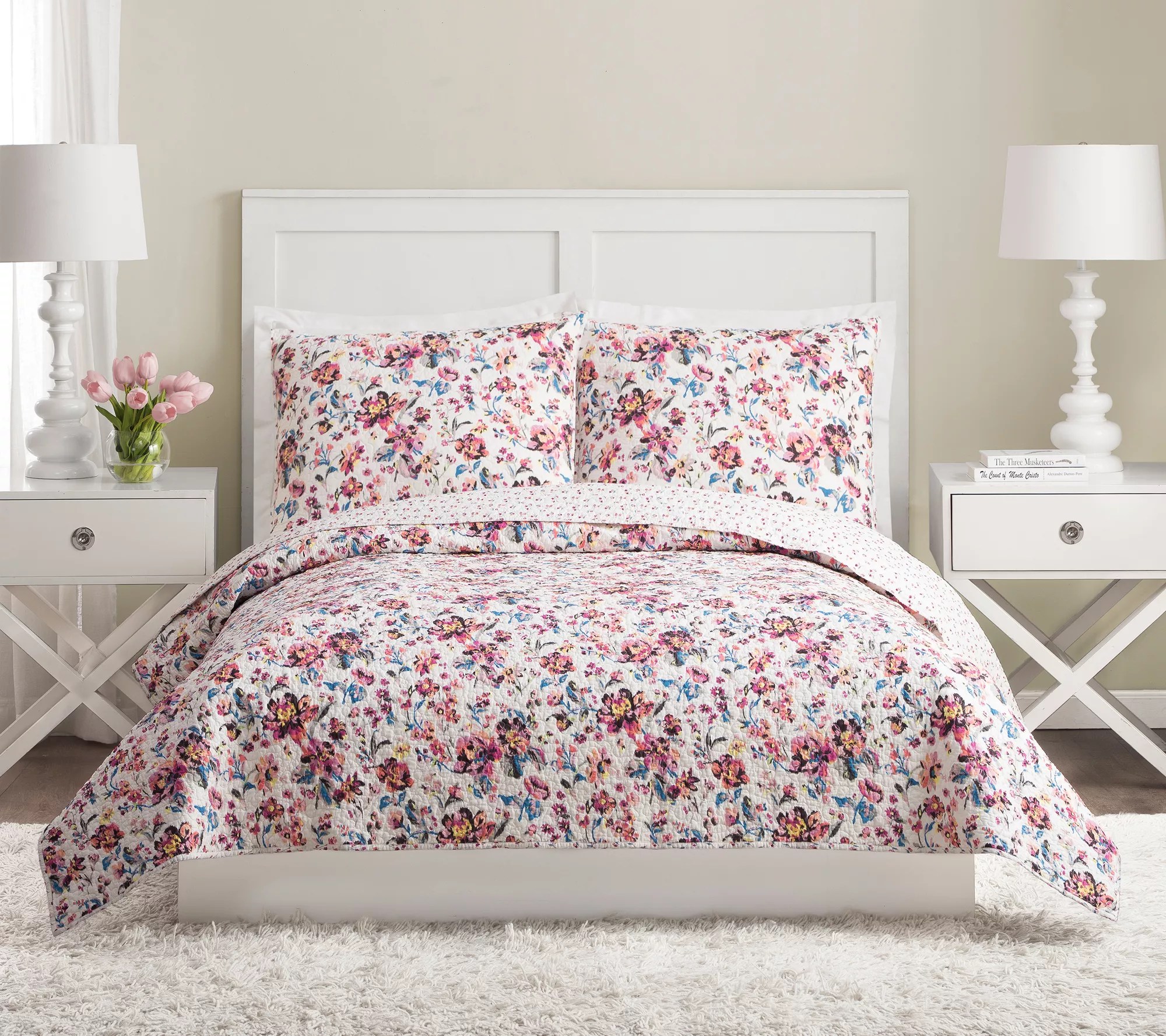 Vera Bradley Indiana Rose Full/Queen Quilt