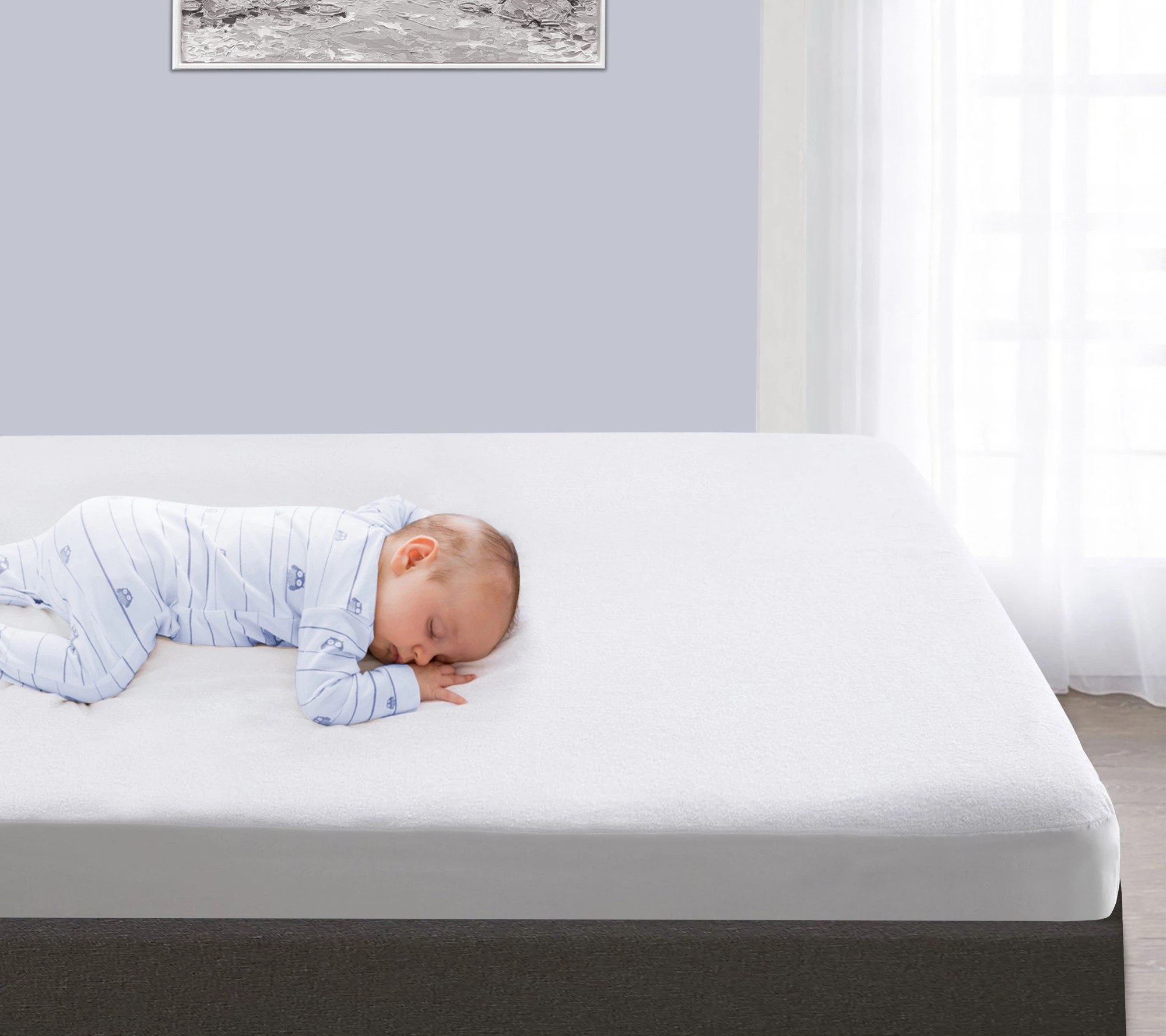 Superior Waterproof Cotton Mattress Protector, California King