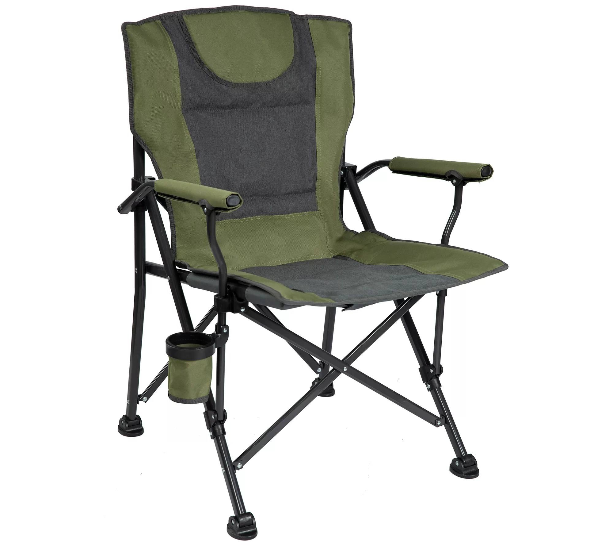 Backyard Expressions Luxury Heated Portable Camp Chair
