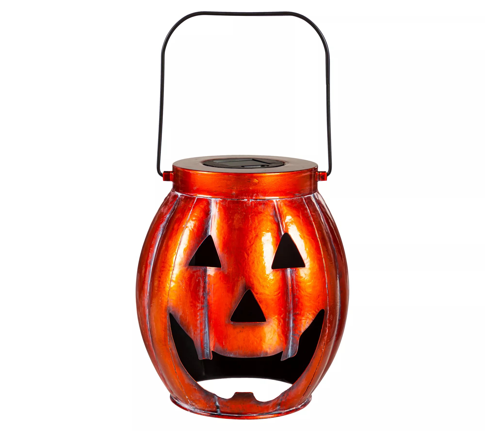 Evergreen Solar Halloween Pumpkin Lantern
