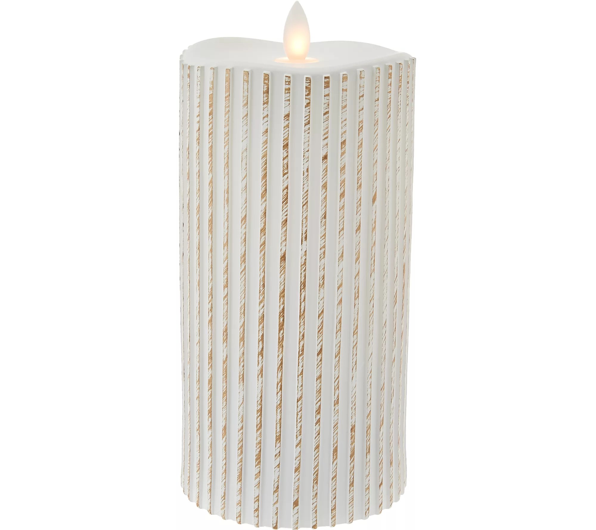 7.5" Patterned Mirage FlamelessCandle by Candle Impressions