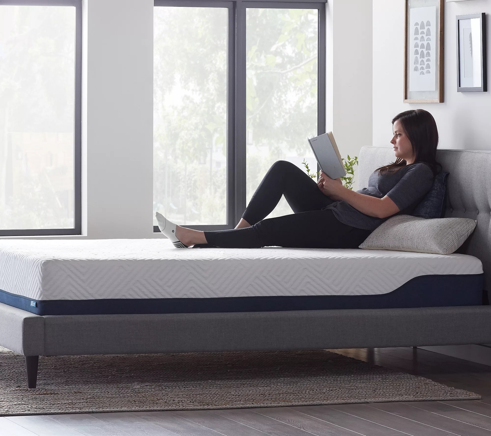 LUCID Comfort Collection 10" Gel Hybrid King Mattress