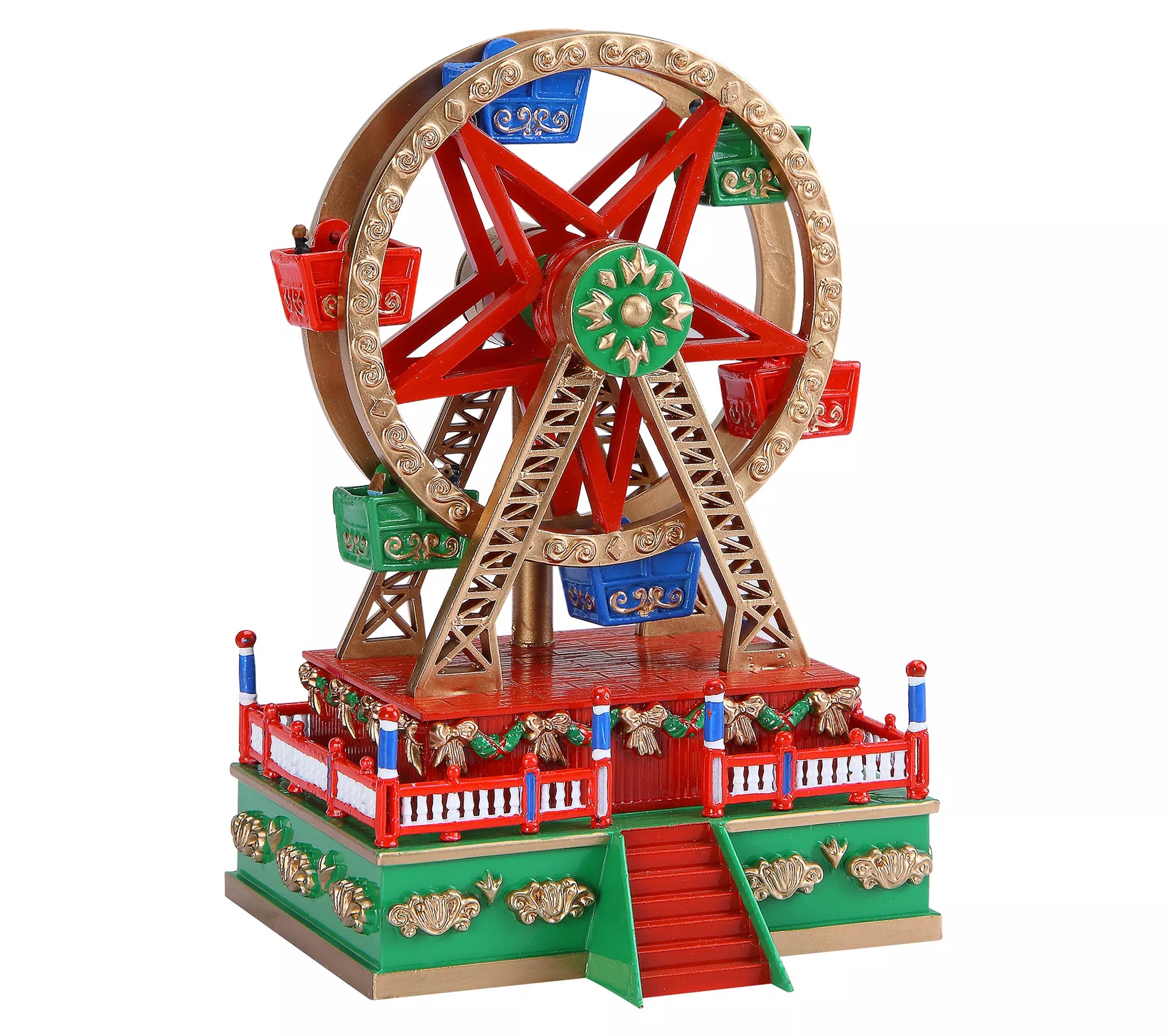 Mr. Christmas Mini Carnival Music Box Ferris Wheel