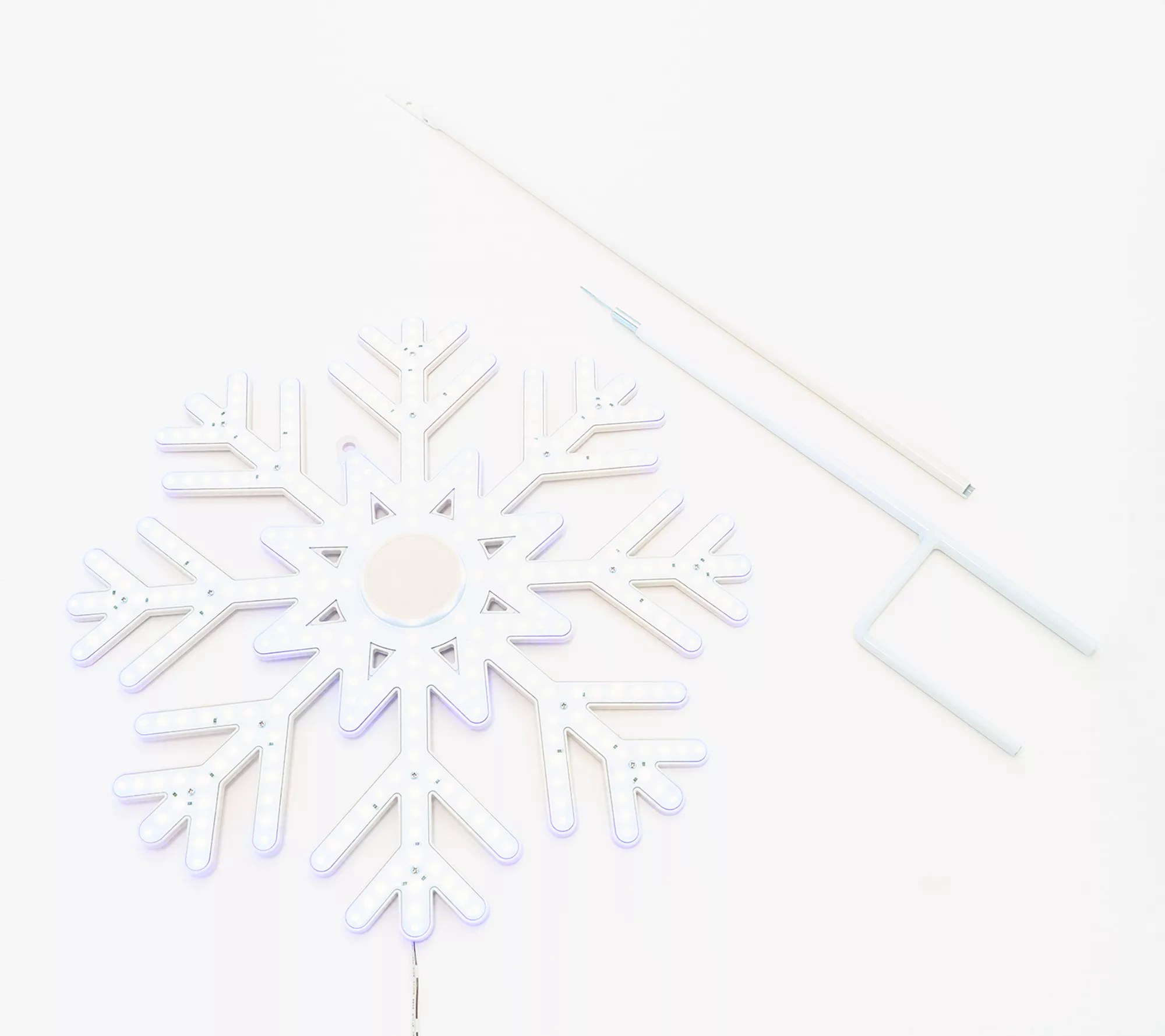 "As Is" Bethlehem Lights 16" Vibrant Snowflake