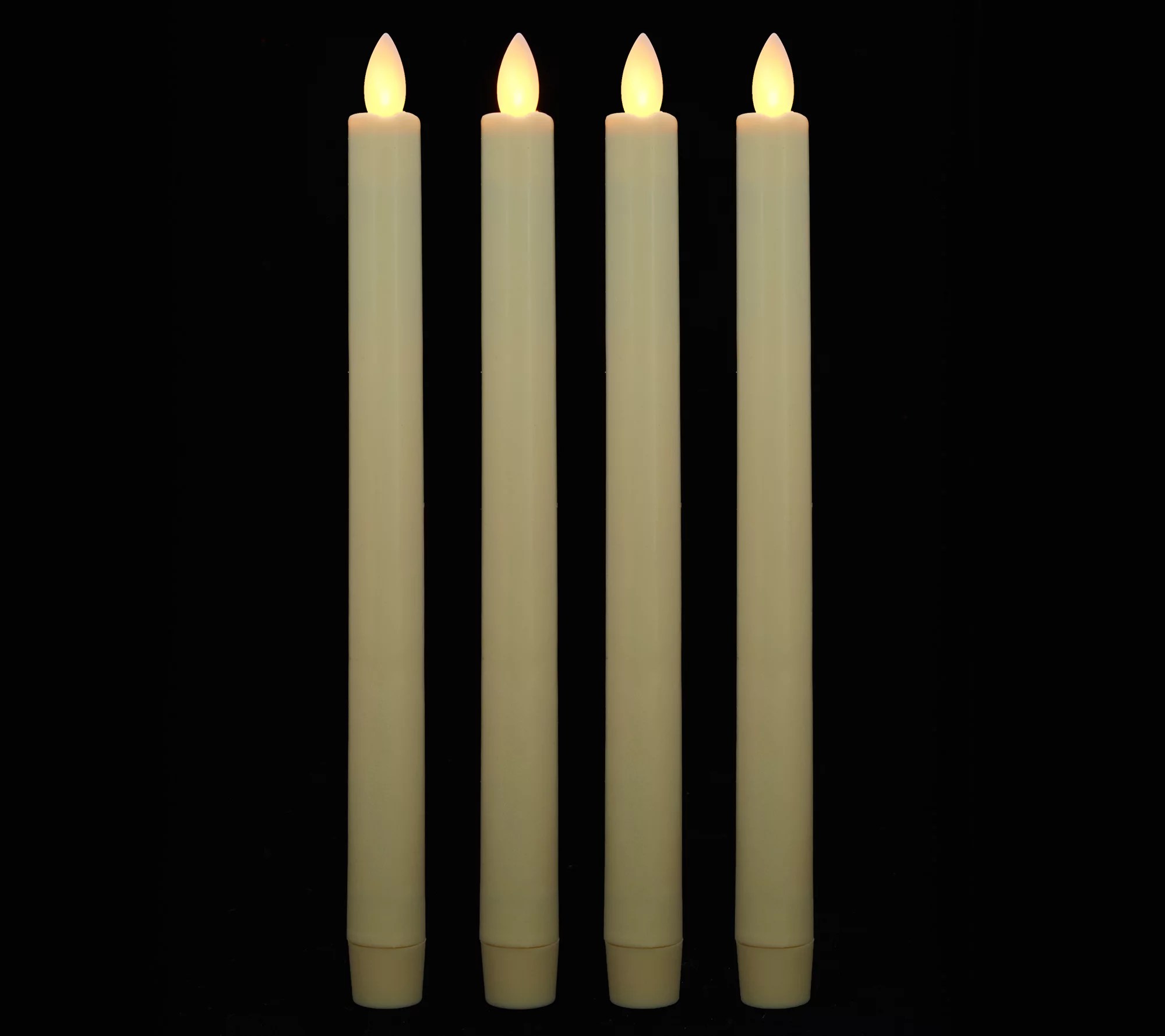 Set of 4 9" Mirage Taper Candles by Candle Impressions