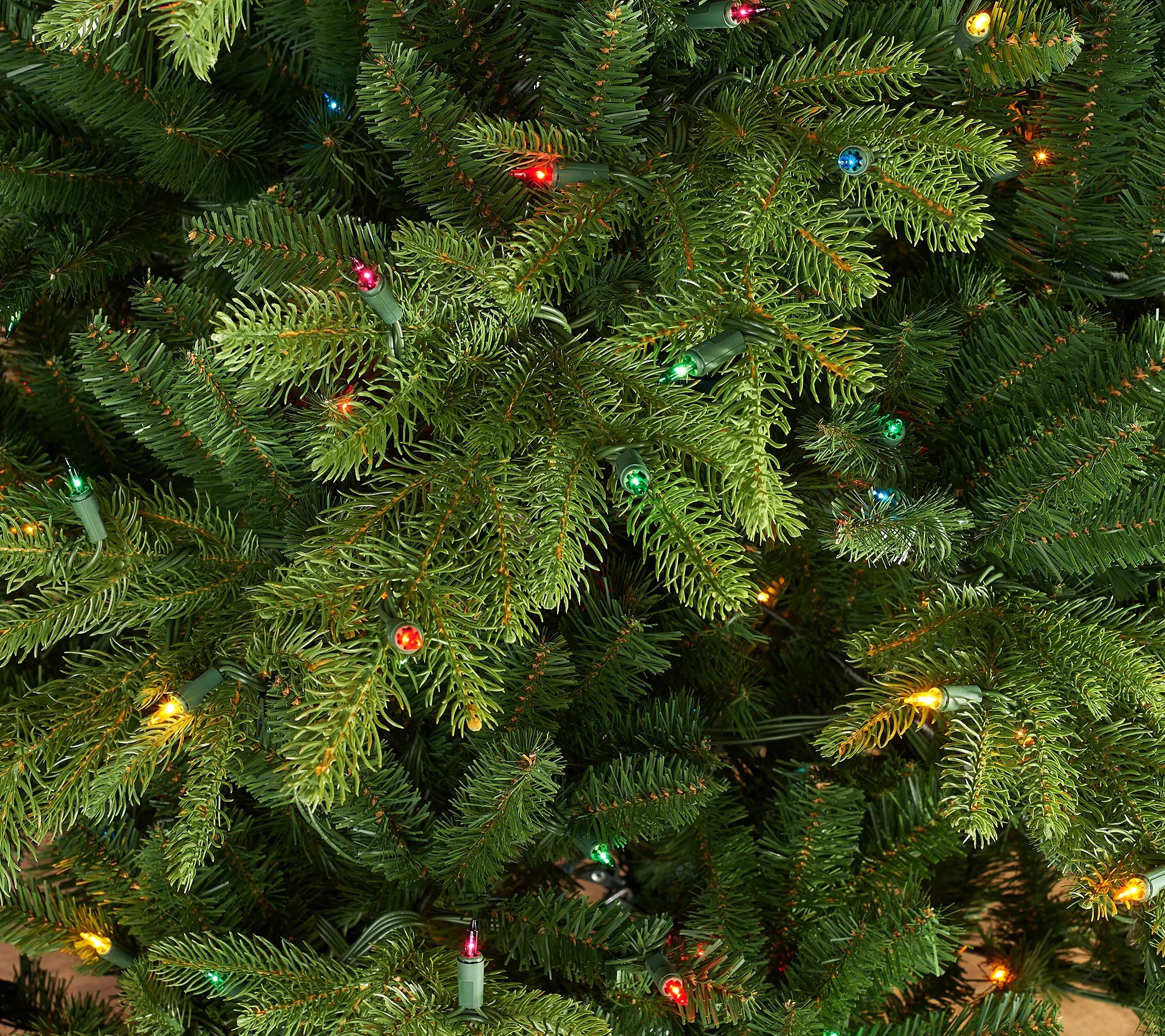 "As Is" Martha Stewart 7.5' Green Natural Shape Christmas Tree