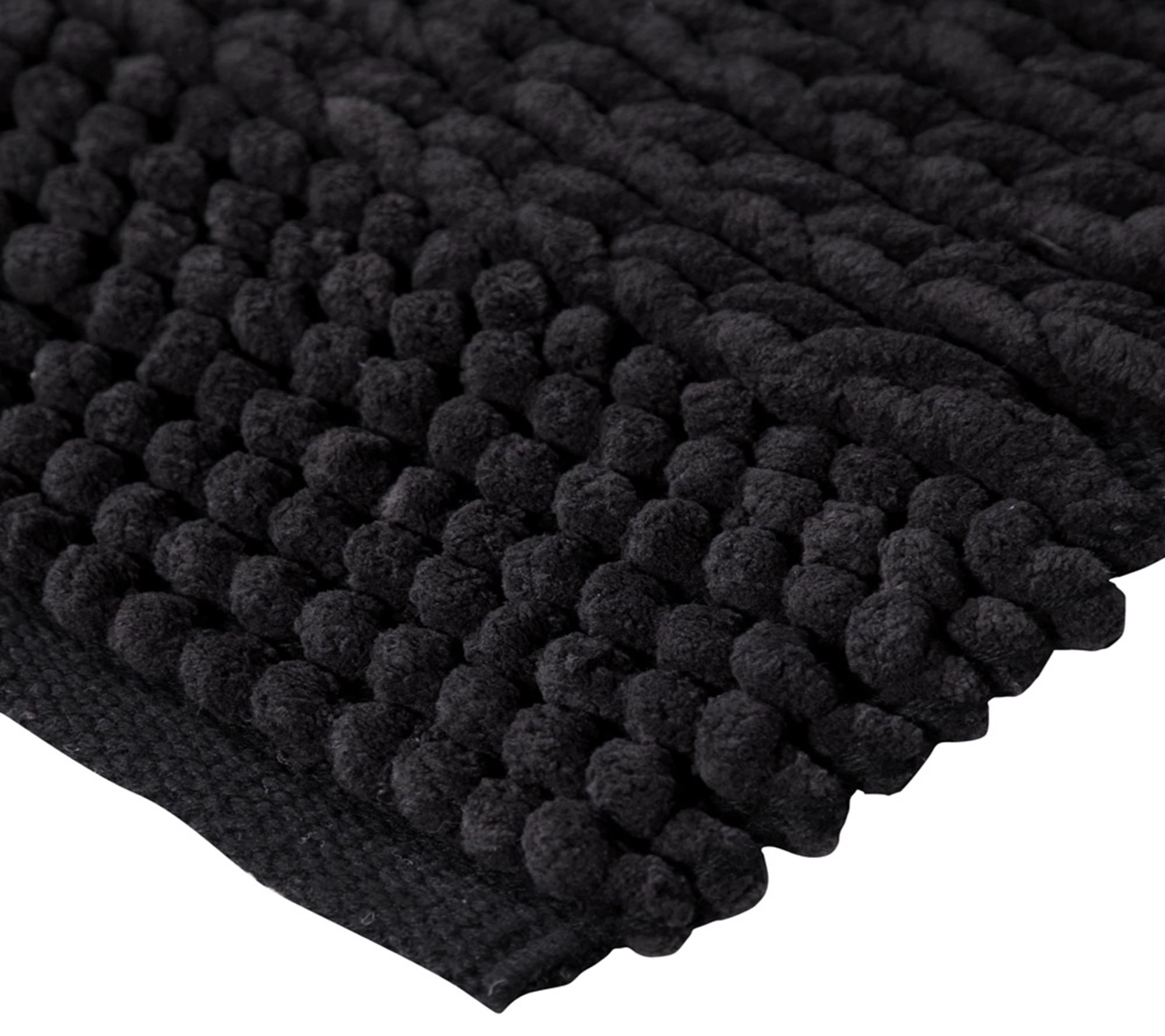Affinity Linen Braided Chenille Oversized 22" x60" Bath Rug