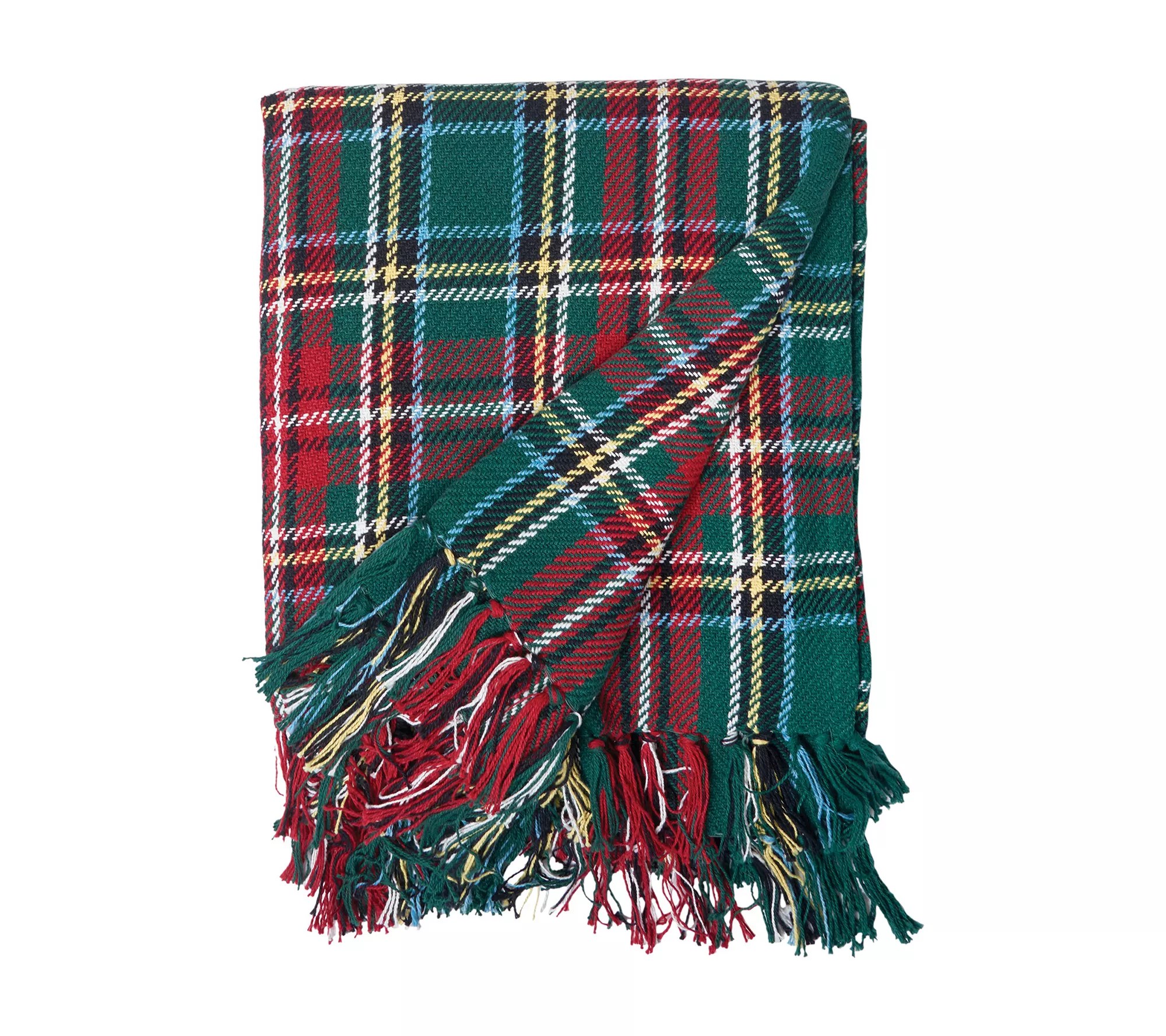 Weston Plaid Throw by Valerie
