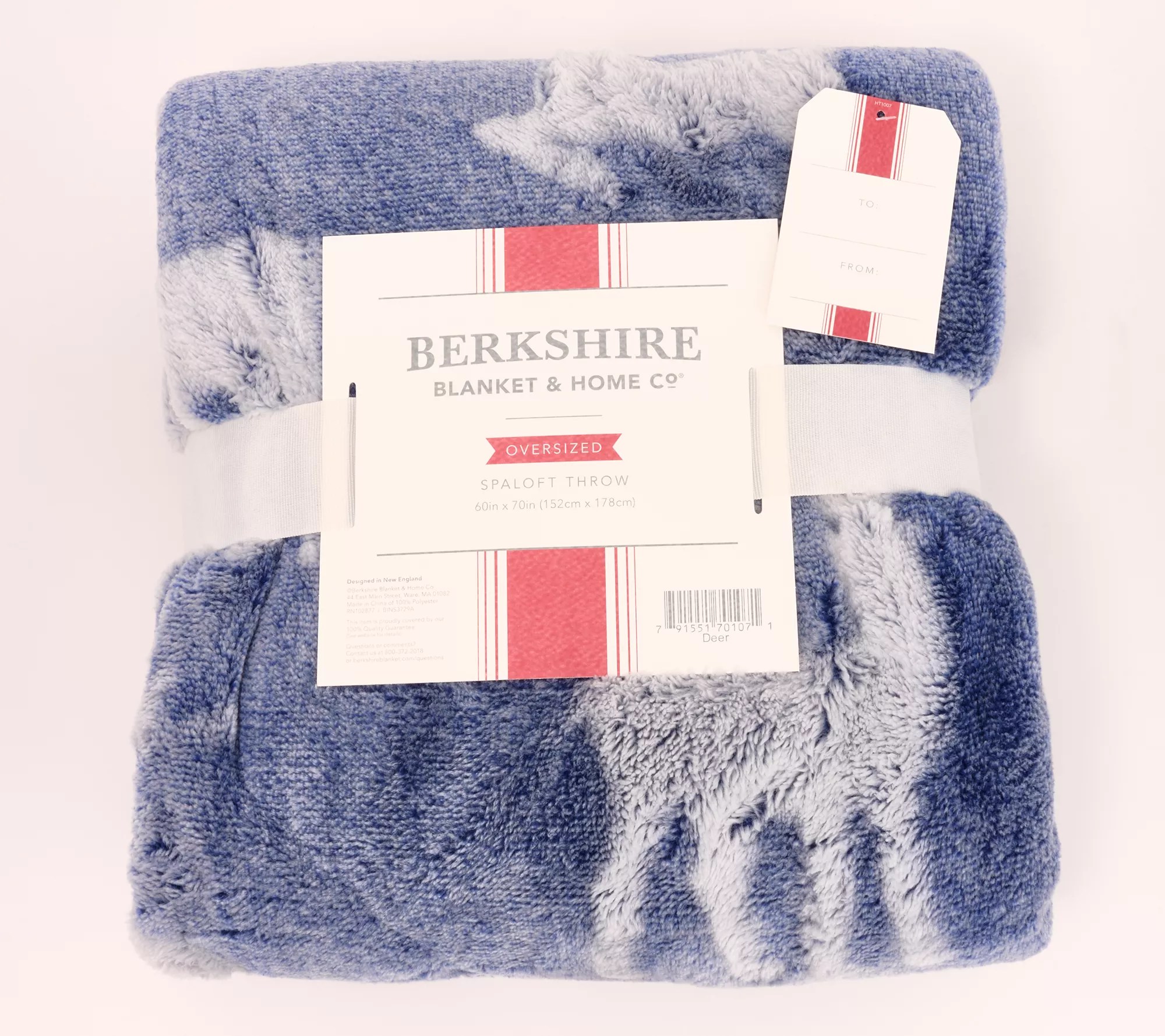 Berkshire Spa Loft Holiday 60x70 Throw