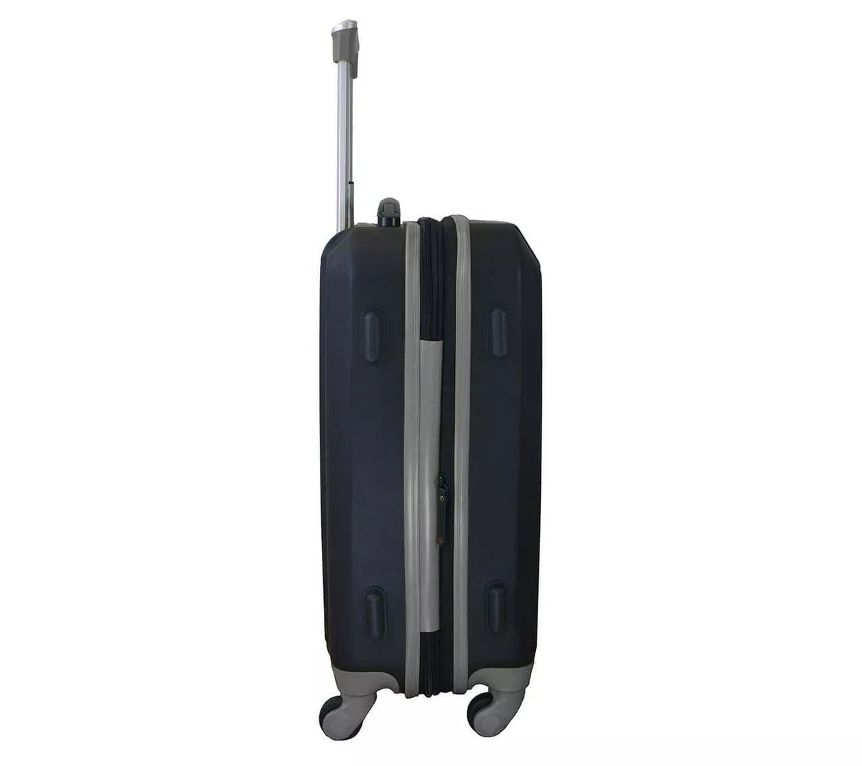 Denco NFL 21 Inch CarryOn Hardcase 2Tone Spinner Gray