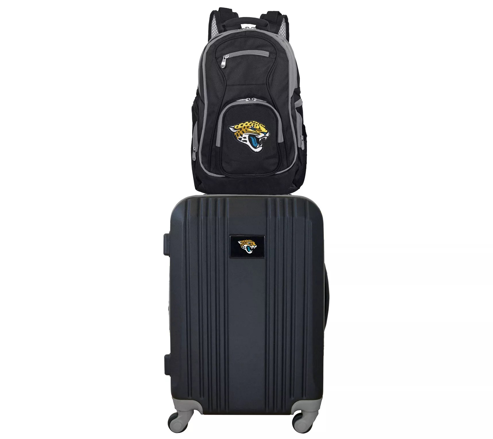 Denco NFL 2 Piece Backpack and CarryOn Travel Set