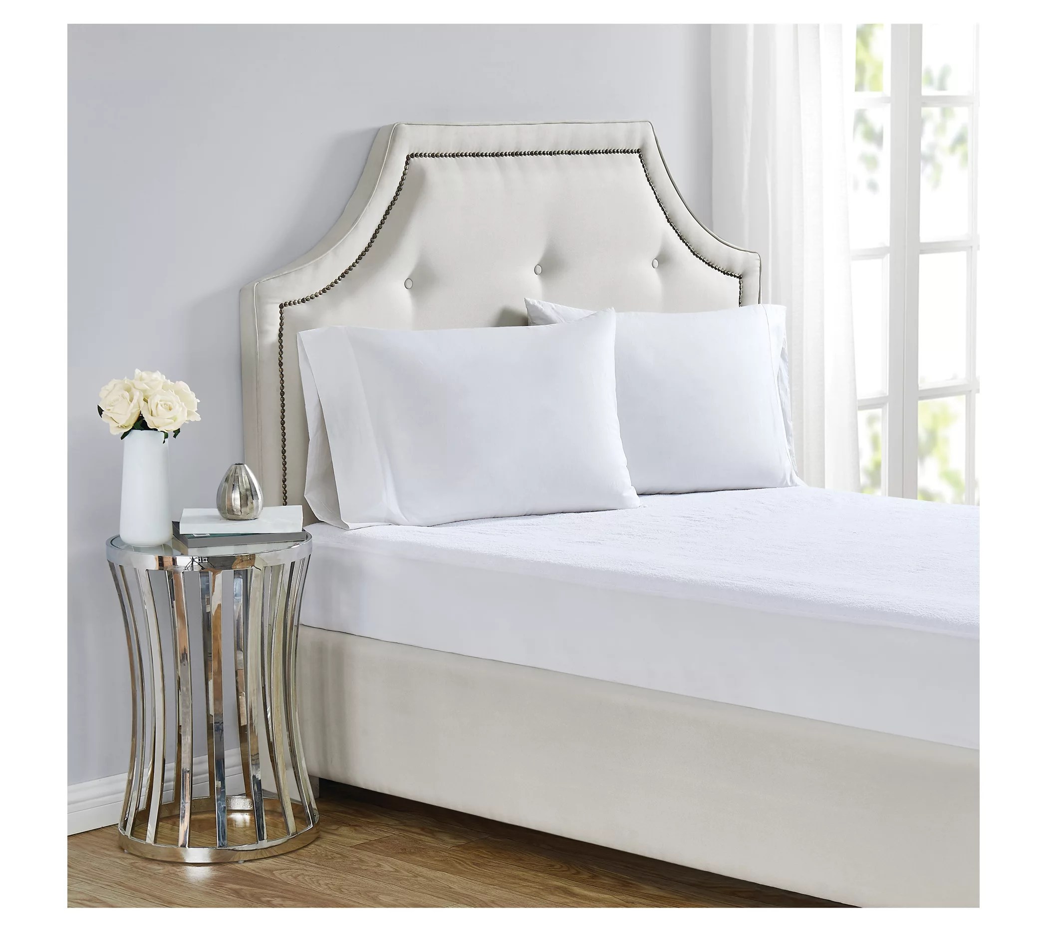 London Fog Waterproof Hypoallergenic Queen Mattress Protector