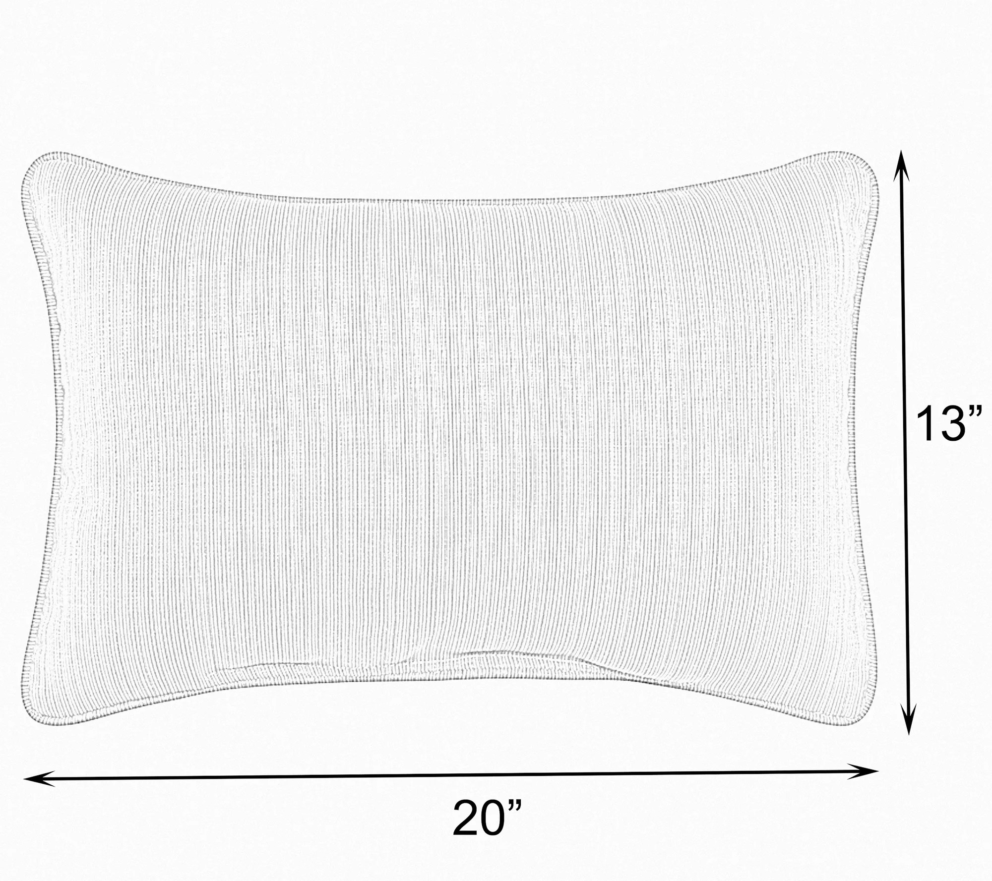 Set of 2 Indoor/Outdoor Lumbar Pillows