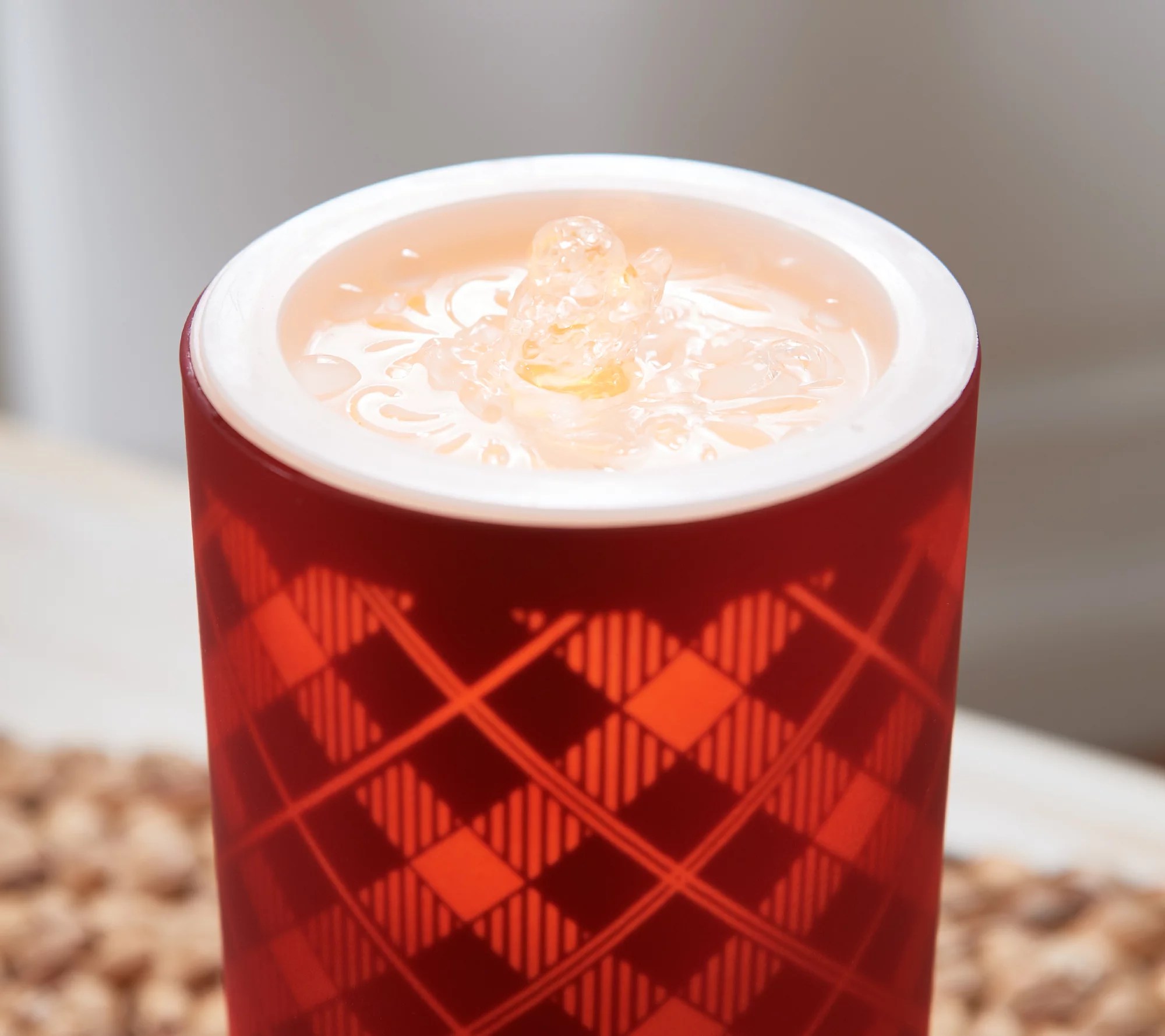 "As Is" 8" Flameless Candle and Spa Fountain by Valerie