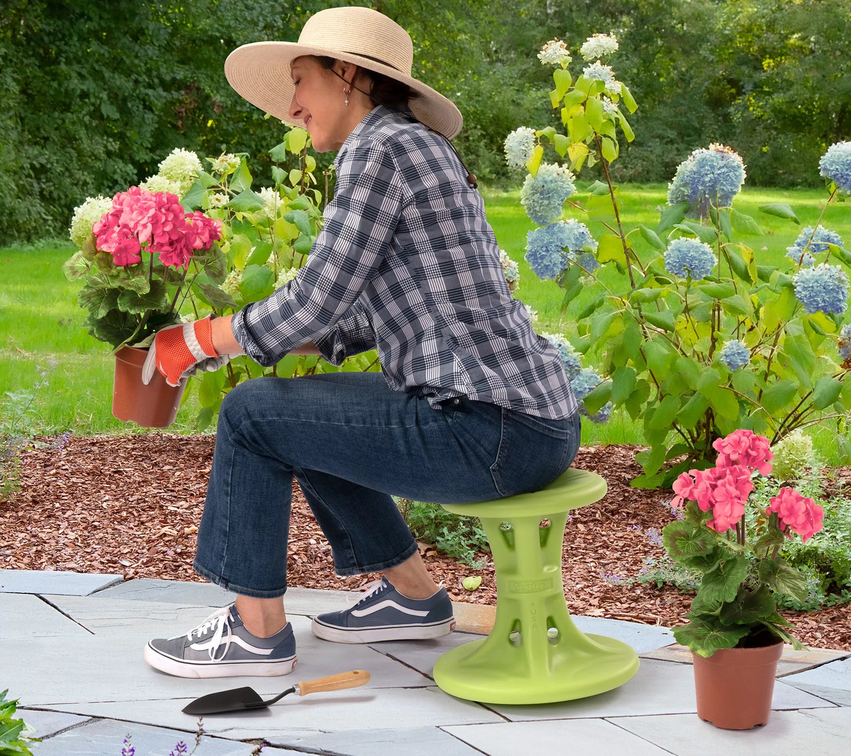 Simplay3 Rock and Reach Garden Seat