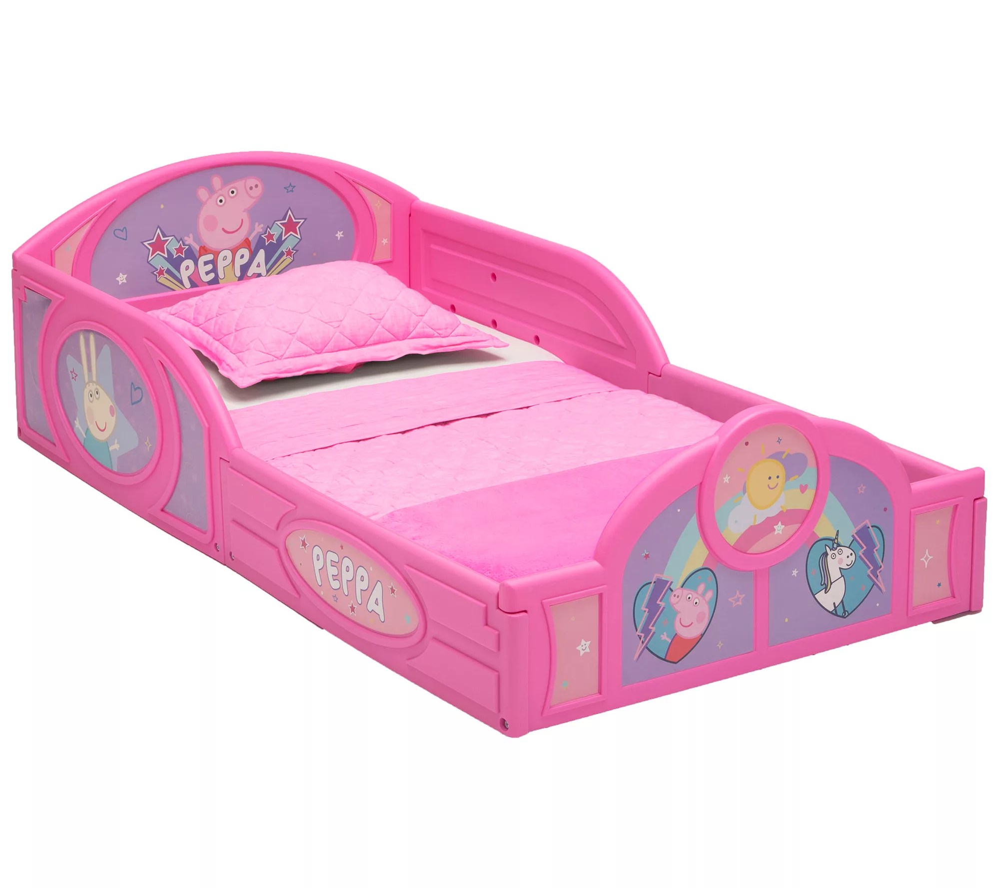 Peppa Pig Sleep and Play Toddler Bed