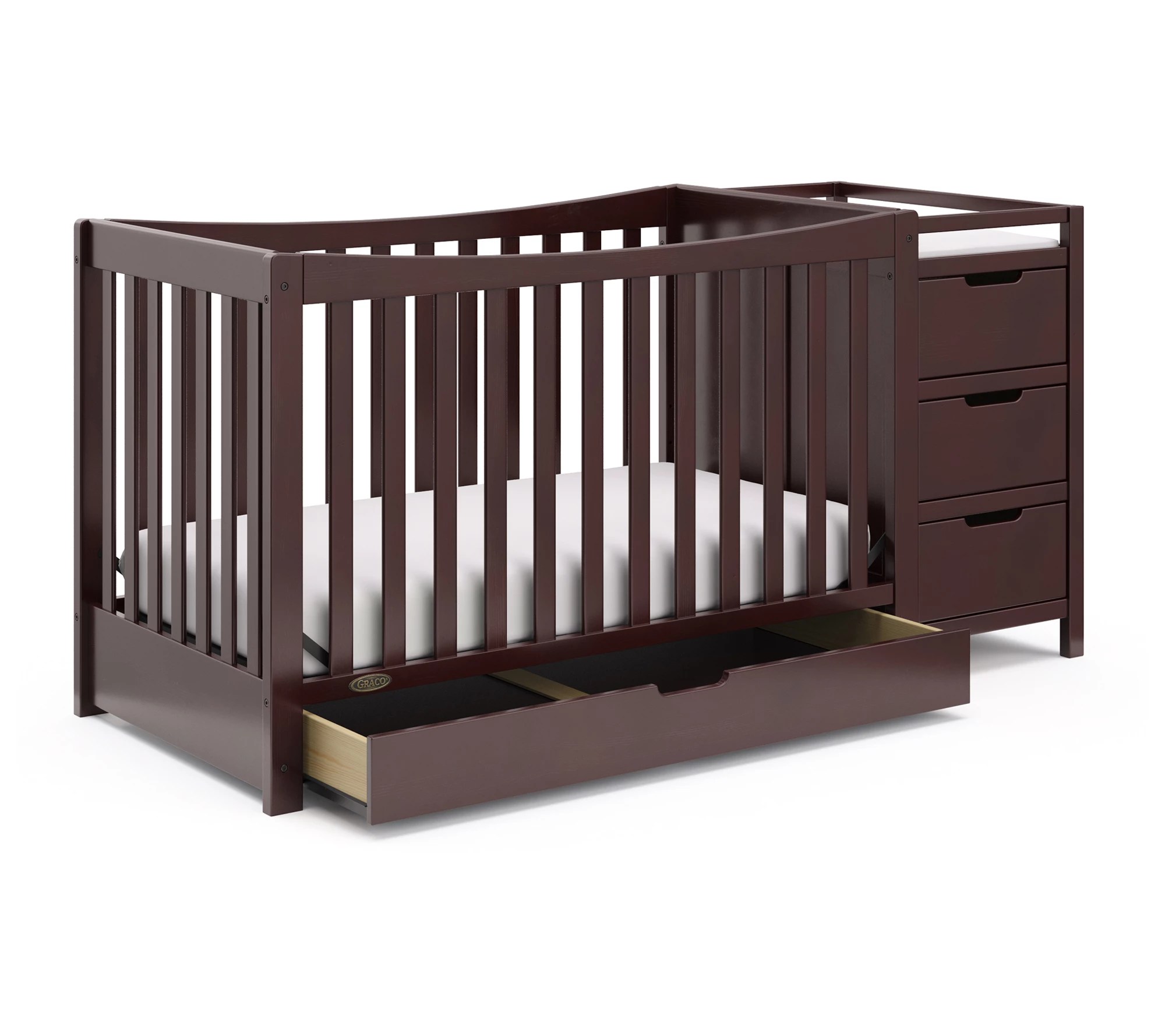 Baby Trend Graco Remi 4in1 Convertible Crib and Changer
