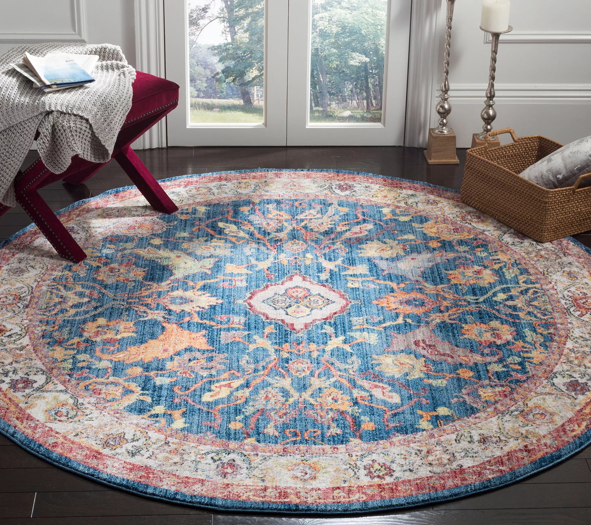 Bristol Mellila 7' x 7' Round Rug by Valerie