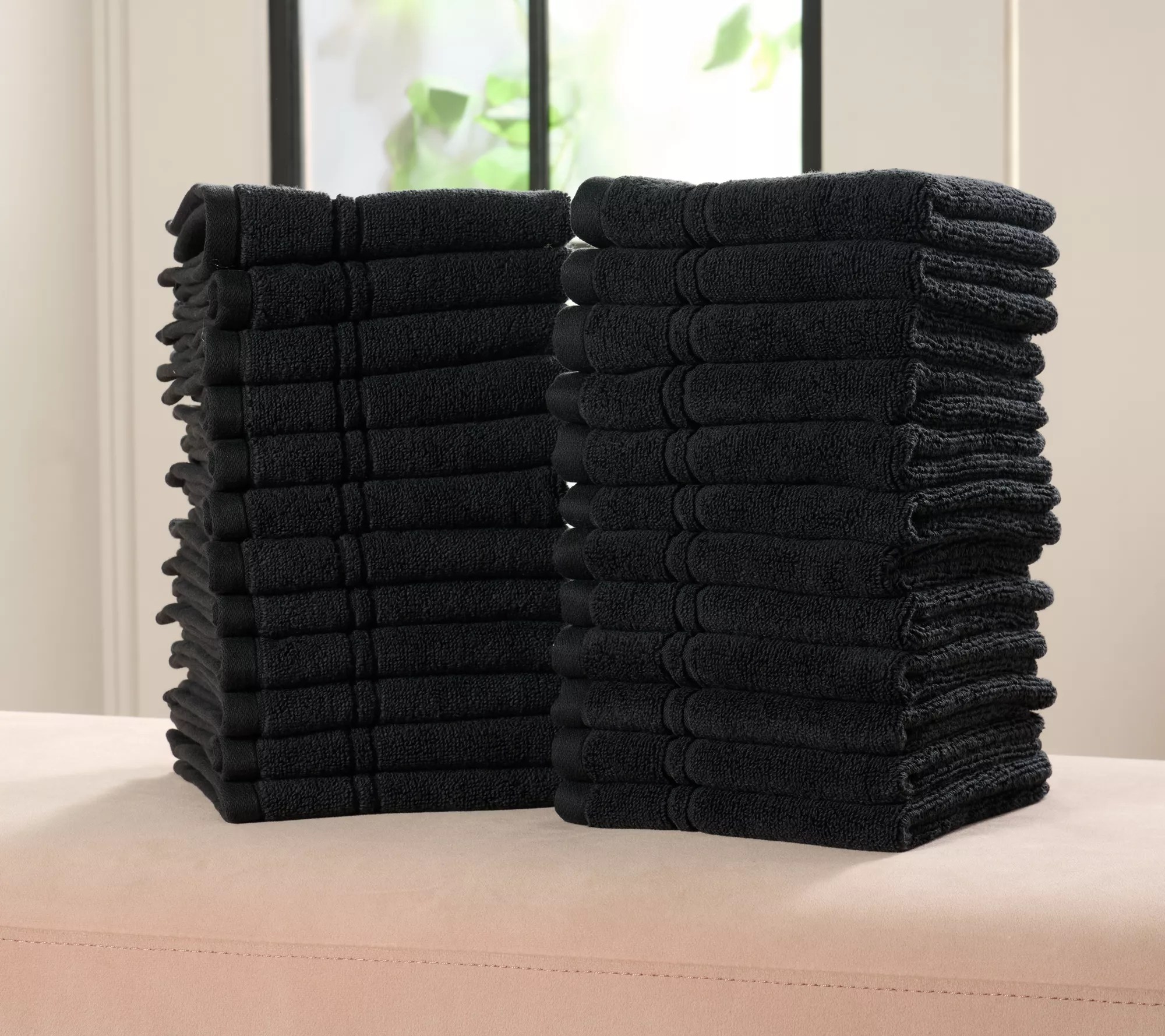 Home Reflections 100 Cotton 24pc Washcloths