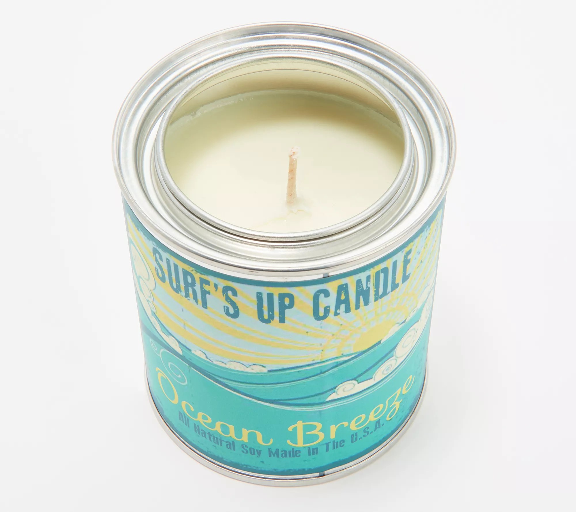 Surf's Up Set of (2) 16oz Candles Ocean Breeze