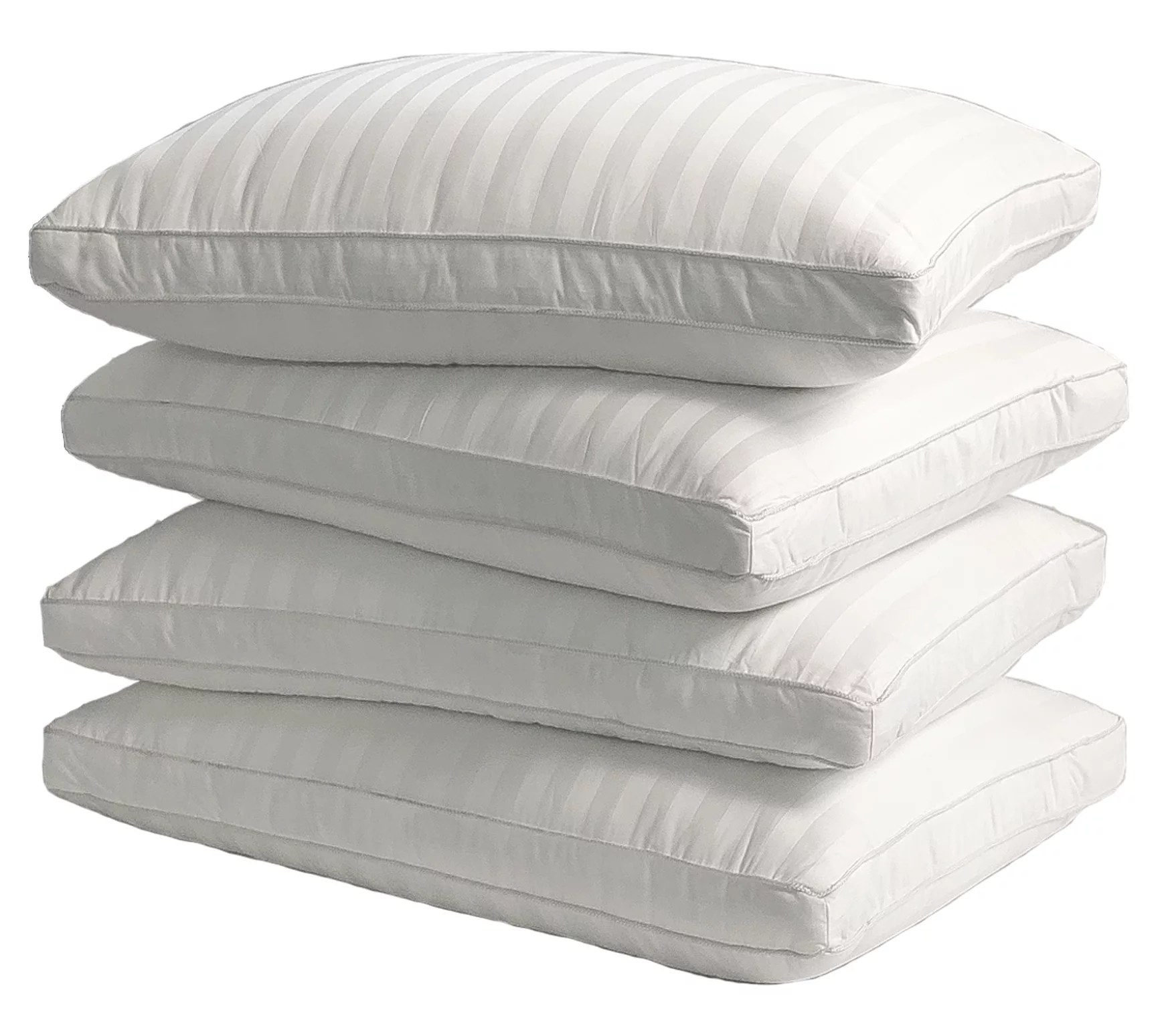 Blue Ridge 350TC Down Alternative Pillow (4Pack) Jumbo White