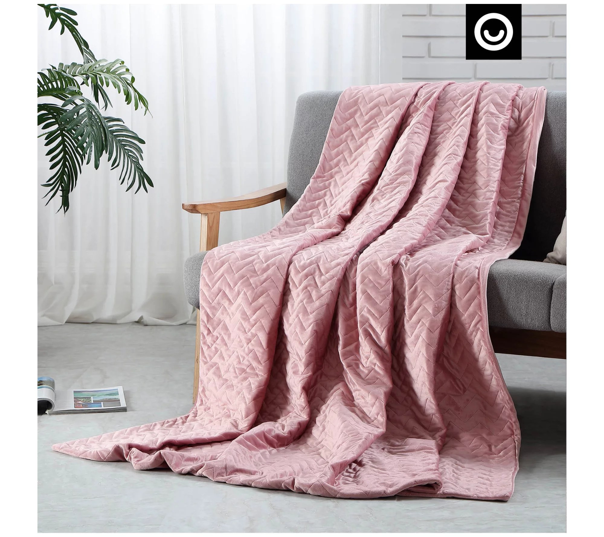 Cozy Tyme Enia 48"x72" 8 lb. Weighted Blanket