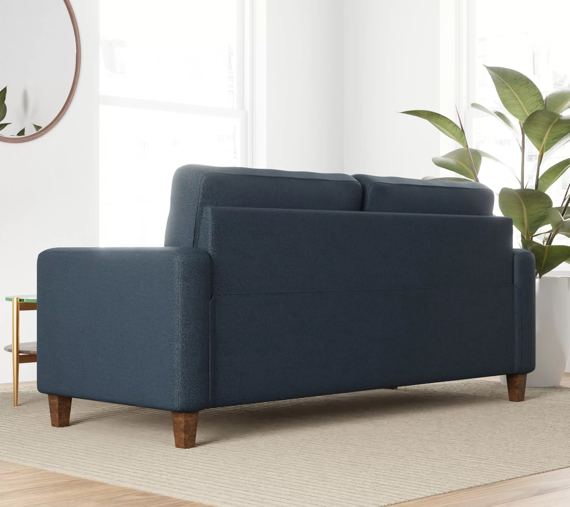 Brookside Brynn 76" Upholstered Square Arm Sofa