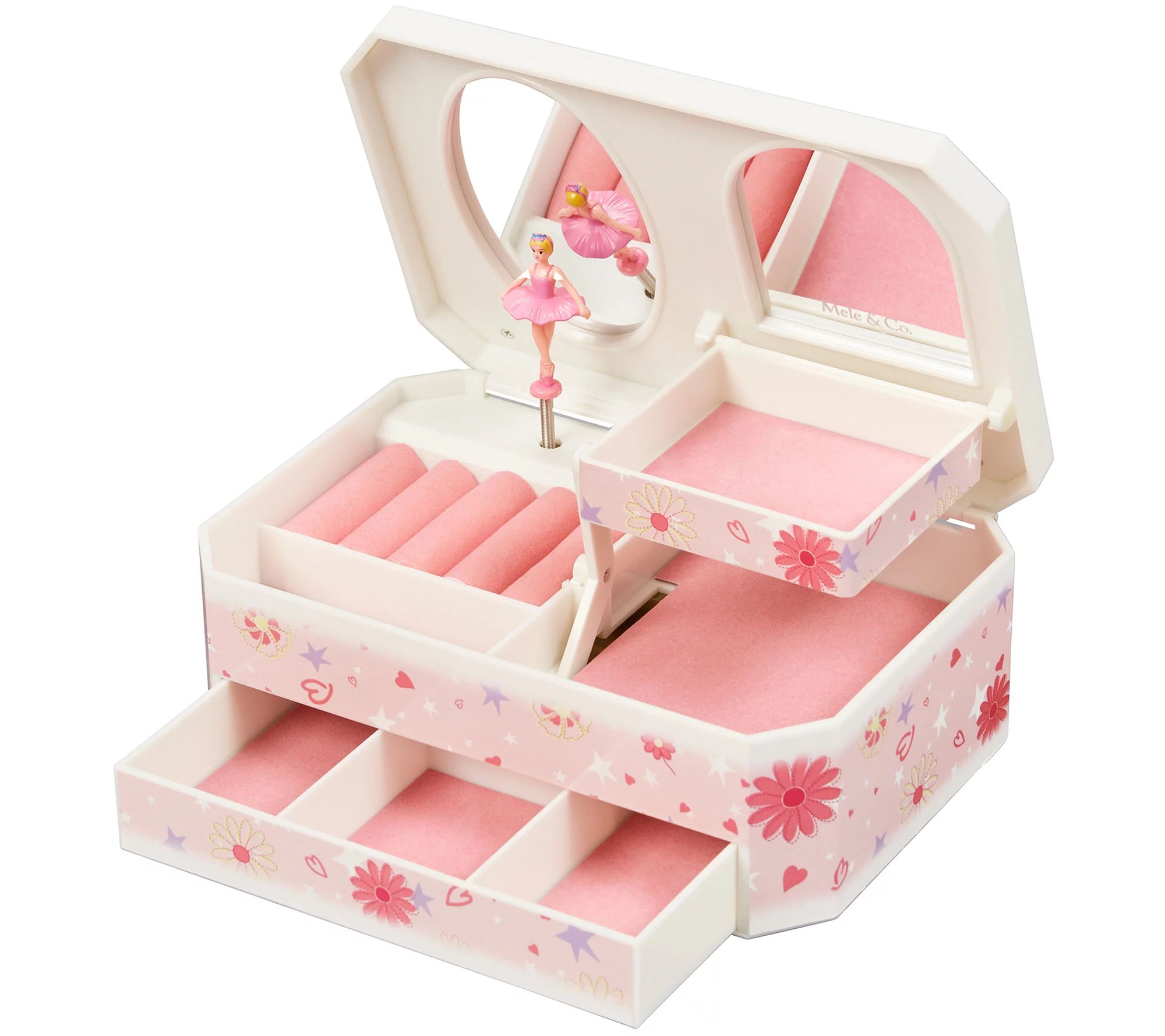 Mele & Co. Hayley Girl's Musical Ballerina Jewelry Box