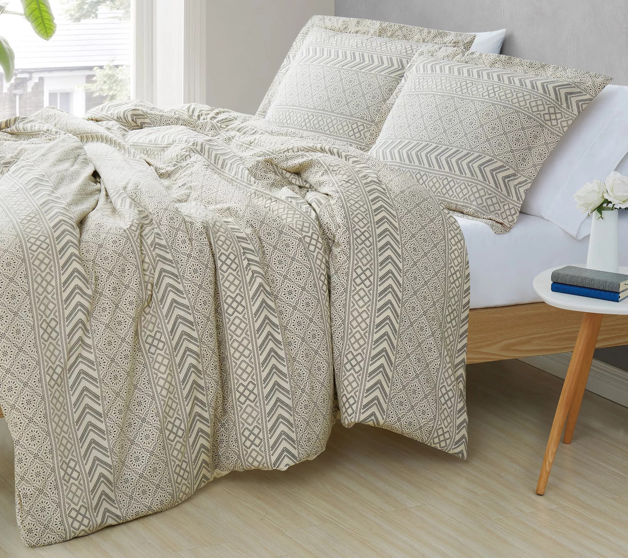 Brooklyn Loom Chase King Duvet Cover Set