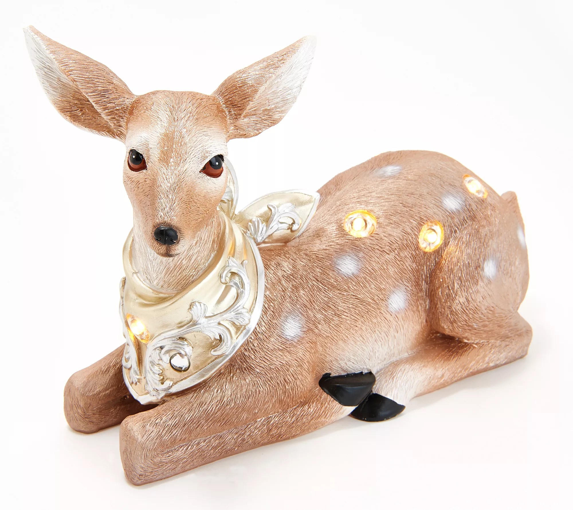 "As Is" Kringle Express Laying Indoor/Outdoor Baby Deer